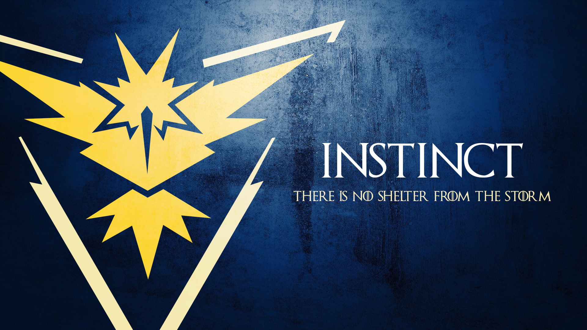 Games, pokemon go, 1080P, team, instinct, HD Wallpaper