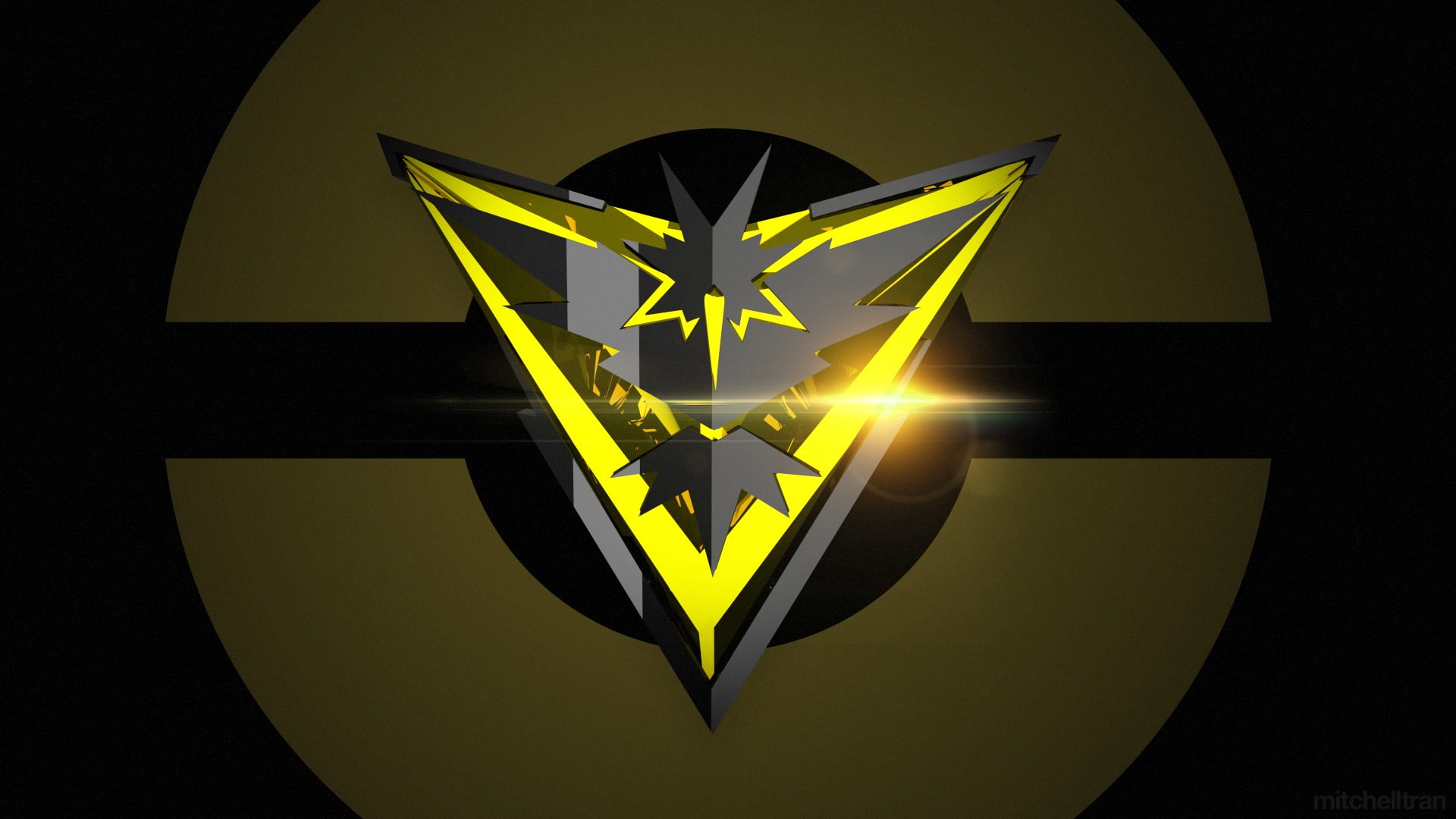 Pokemon Go, Pokémon GO, 1080P, Pokémon, Team Instinct, HD Wallpaper