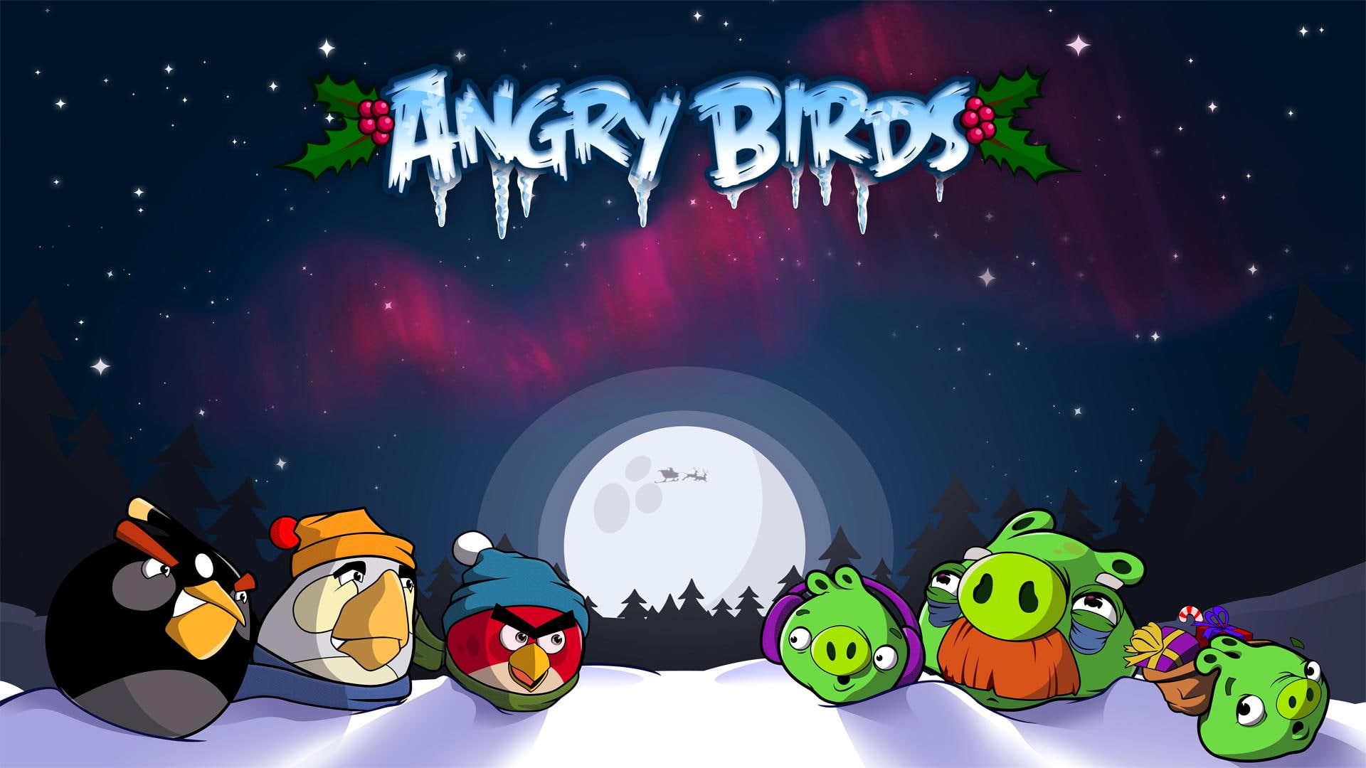 seasons, games, 1080P, birds, angry, HD Wallpaper