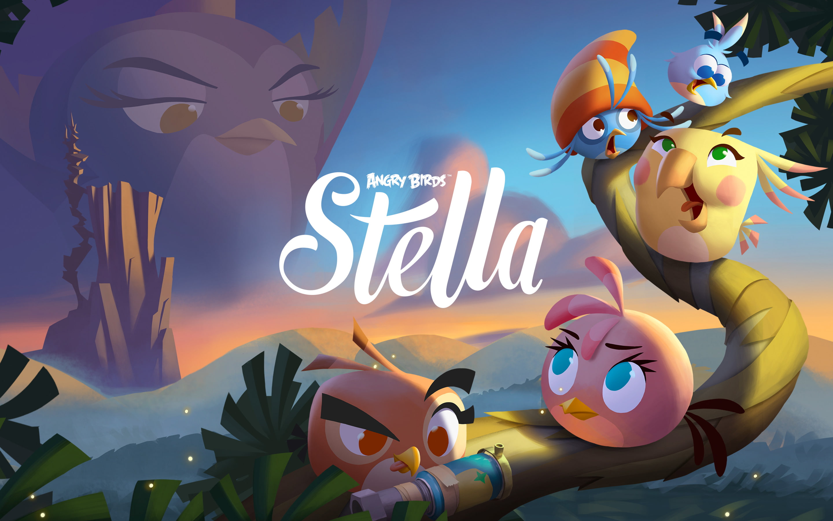 Stella, 2K, Angry, Birds, HD Wallpaper