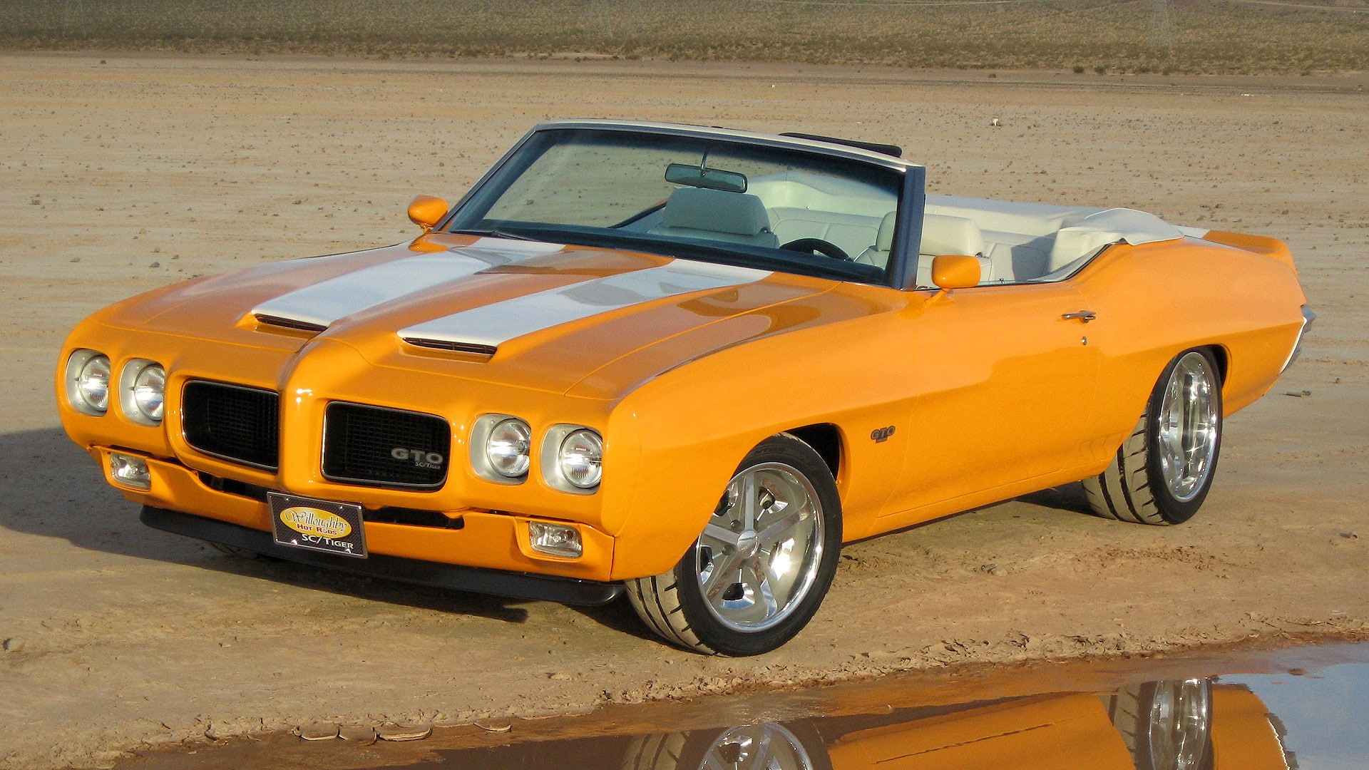 1970, 1080P, gto, pontiac, HD Wallpaper