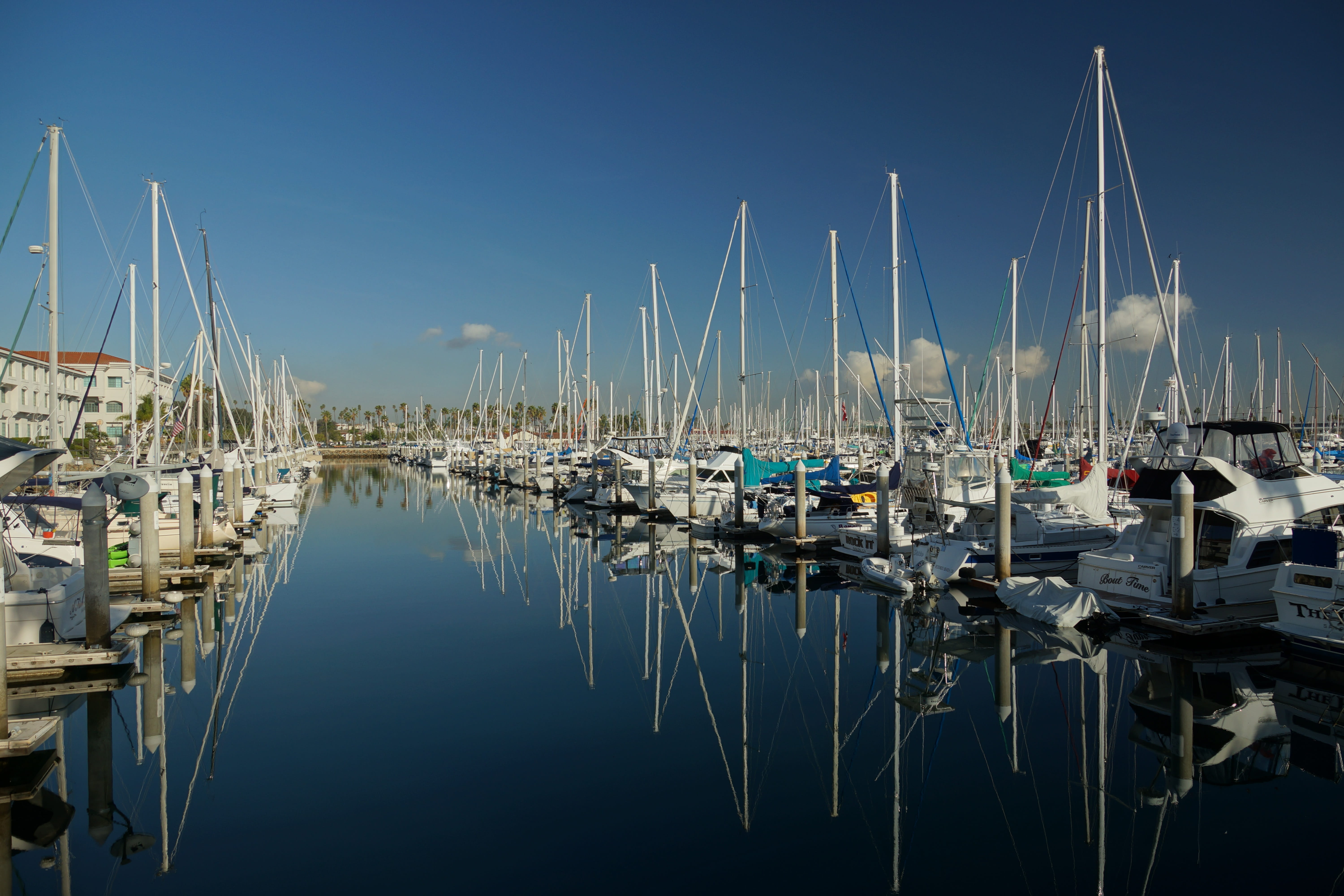 sky, yacht, Marina, no people, rest, tourism, transportation, clouds, the sentiment, mode of transportation, Port, bay, Water, nature, sailboats, nautical vessel, HD Wallpaper