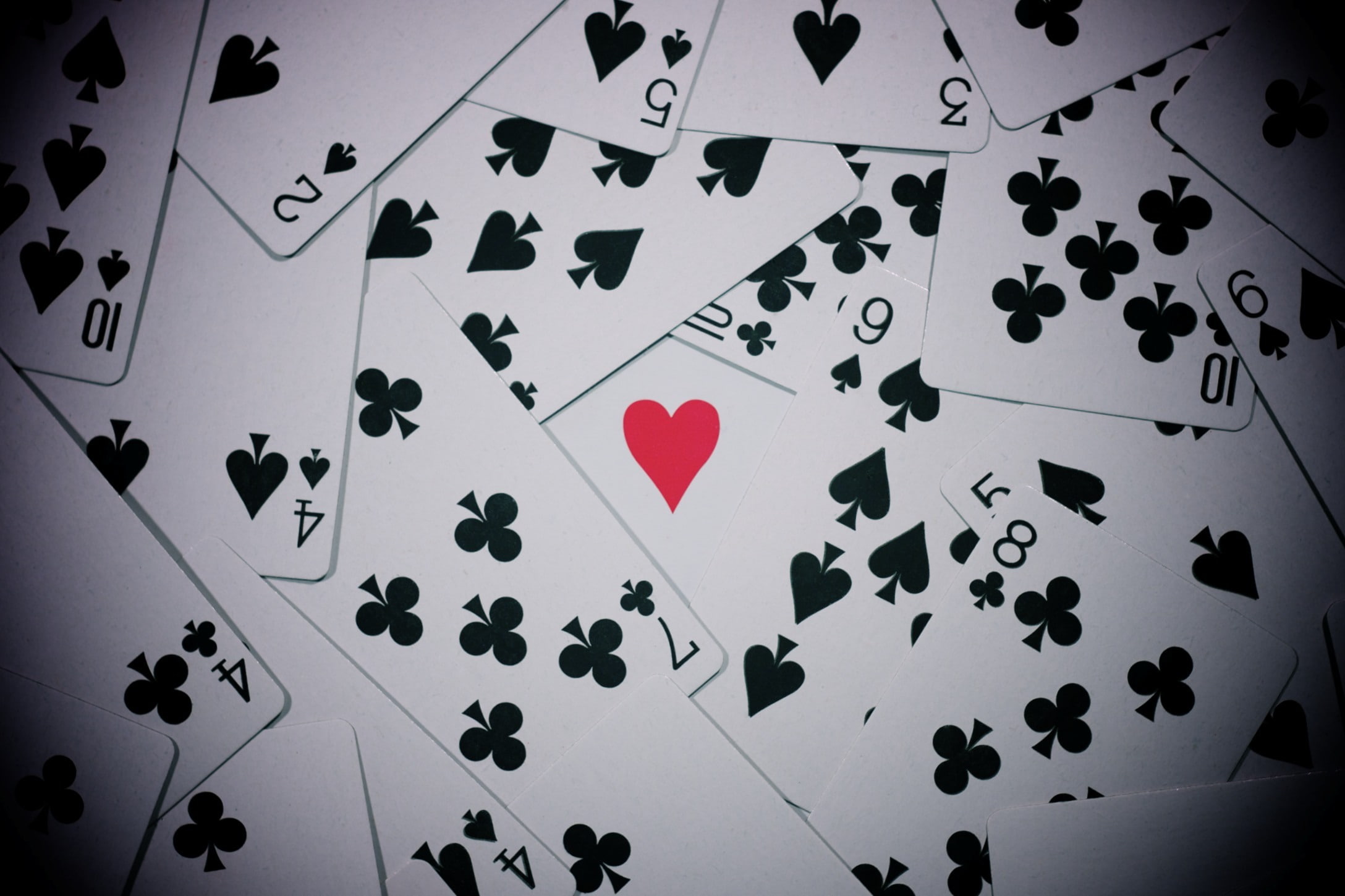 card, mood, 1080P, ACE, heart, suit, HD Wallpaper