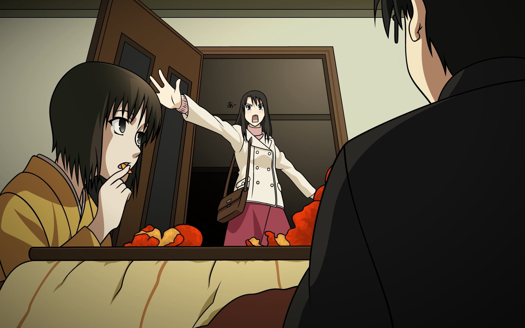 lifestyles, costume, three quarter length, performing arts event, anime, illustration, representation, screaming, human representation, front view, stage, HD Wallpaper