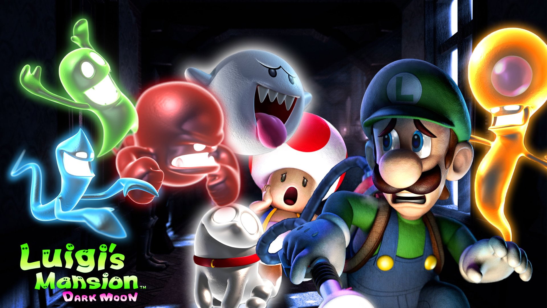 1080P, Luigis Mansion, HD Wallpaper
