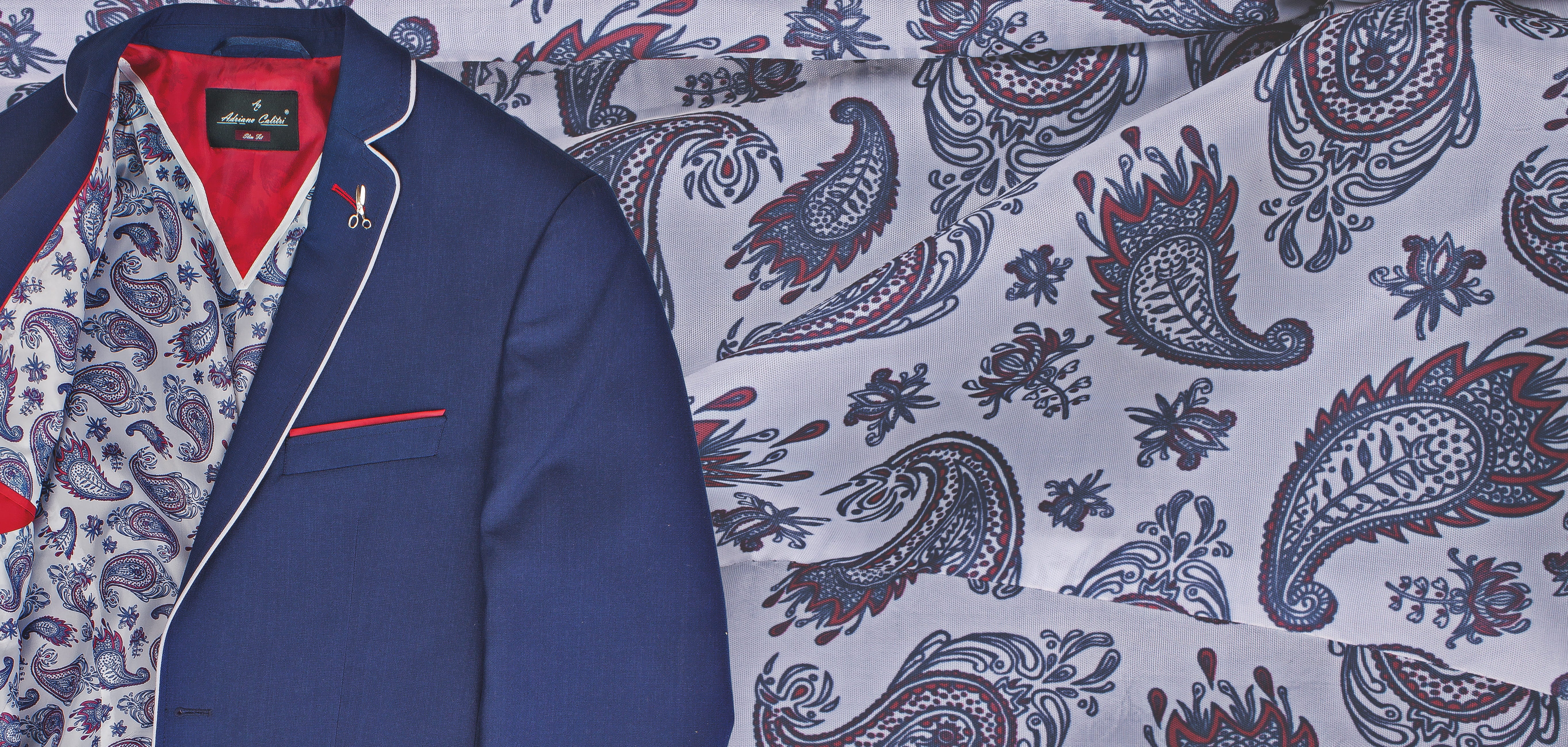 floral pattern, pattern, textile, close-up, top - garment, adrianocalitri, shop windows, choice, design, mannequin, Suit, clothing, Jacket, fashion classic, HD Wallpaper