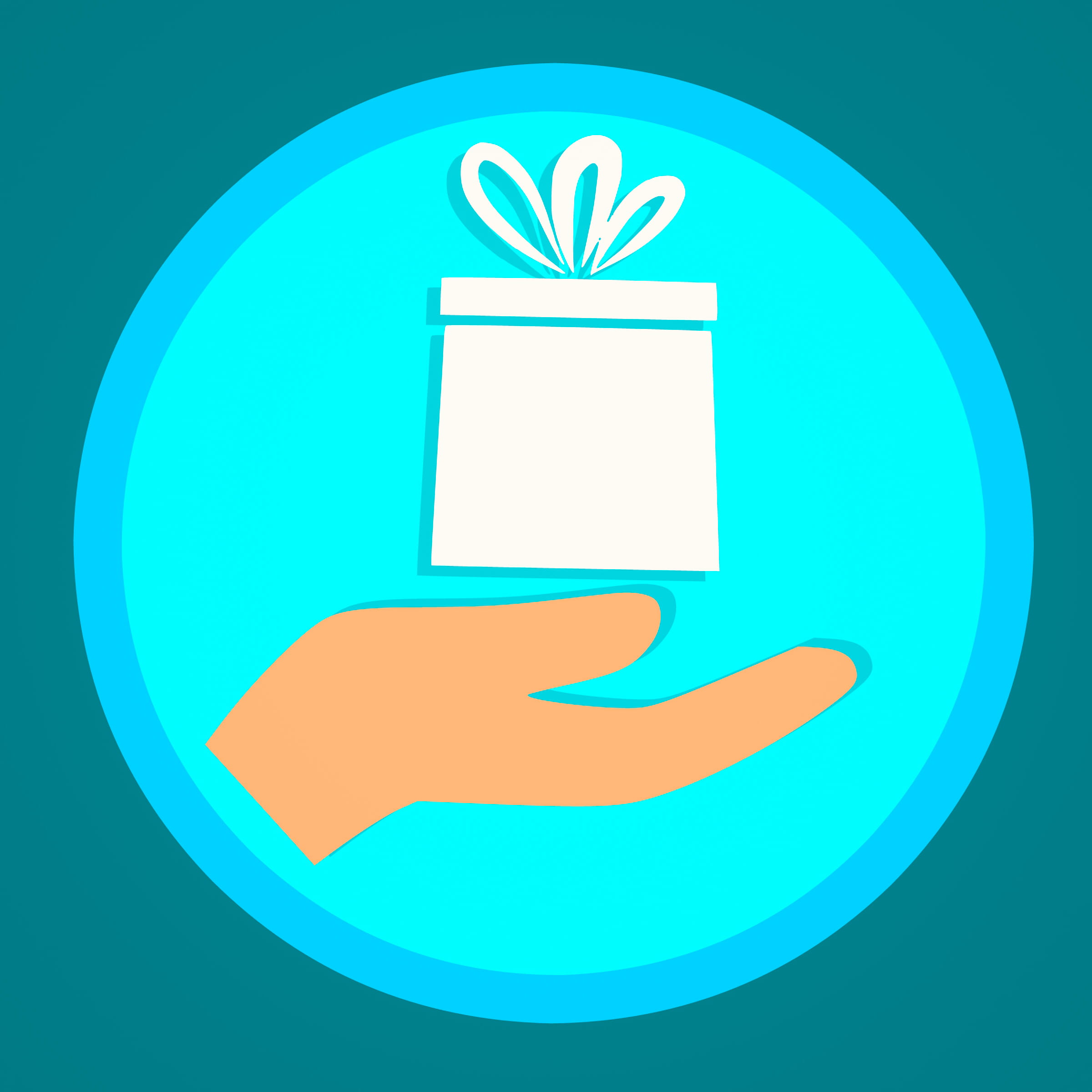 holding, illustration, arrow symbol, greeting, collection, turquoise colored, christmas, message, green color, flat, geometric shape, giving, set, illuminated, Phone HD Wallpaper