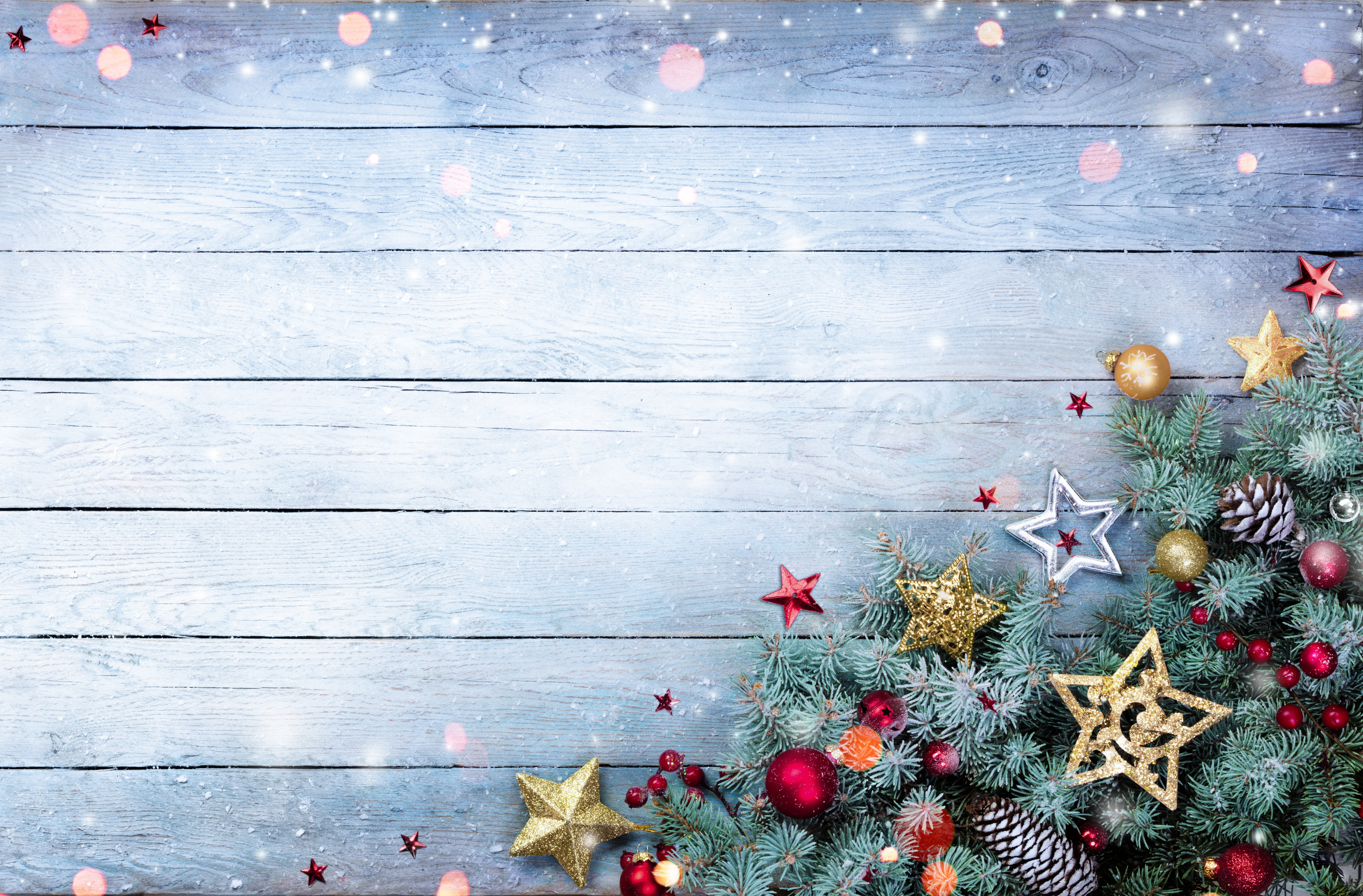 New Year, Merry Christmas, decoration, holiday celebration, gift, happy, Christmas, Xmas, 5K, HD Wallpaper