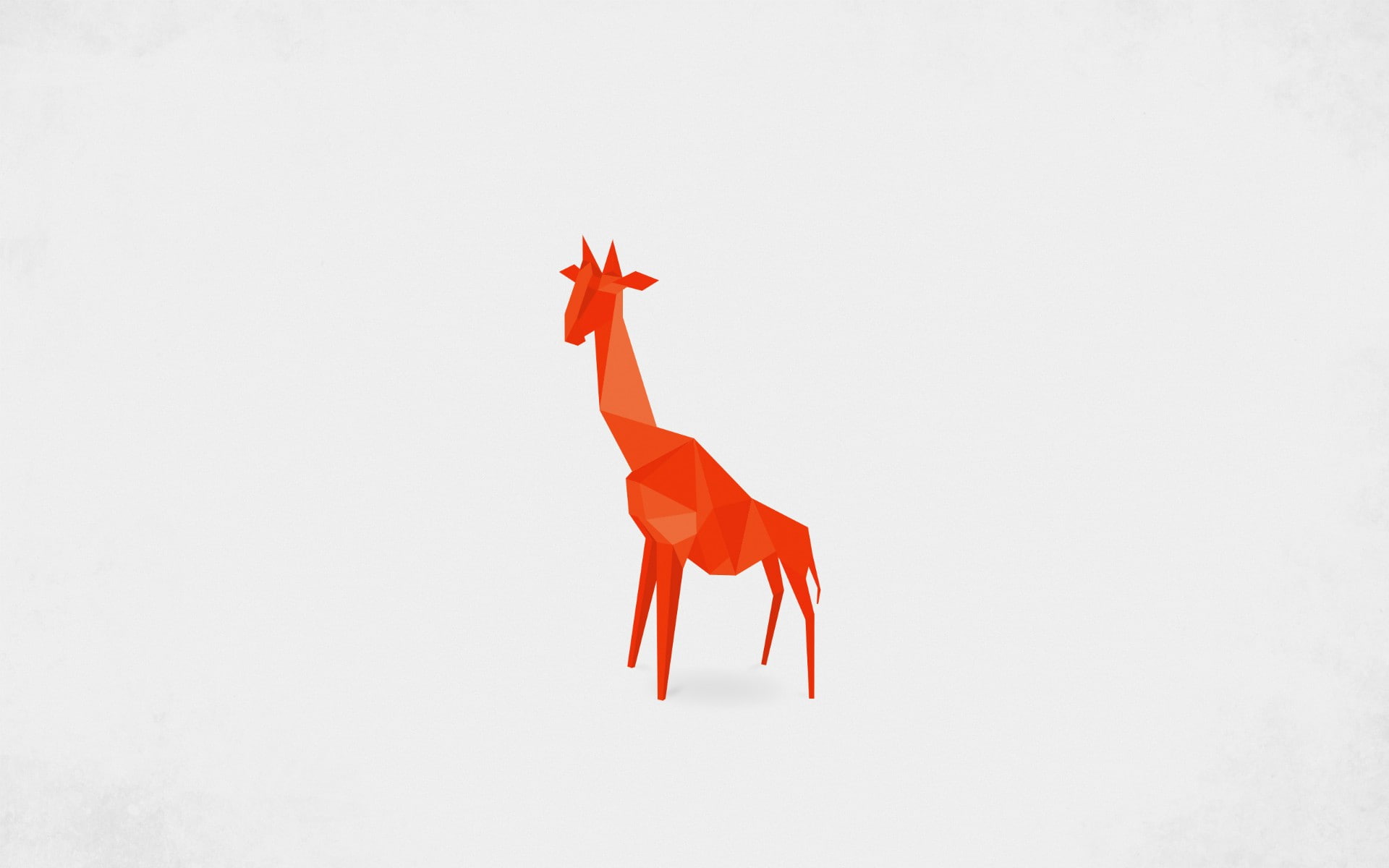 christmas, celebration, 1080P, simple background, decoration, giraffes, minimalism, indoors, holiday, animals, flying, white background, shape, ribbon - sewing item, HD Wallpaper