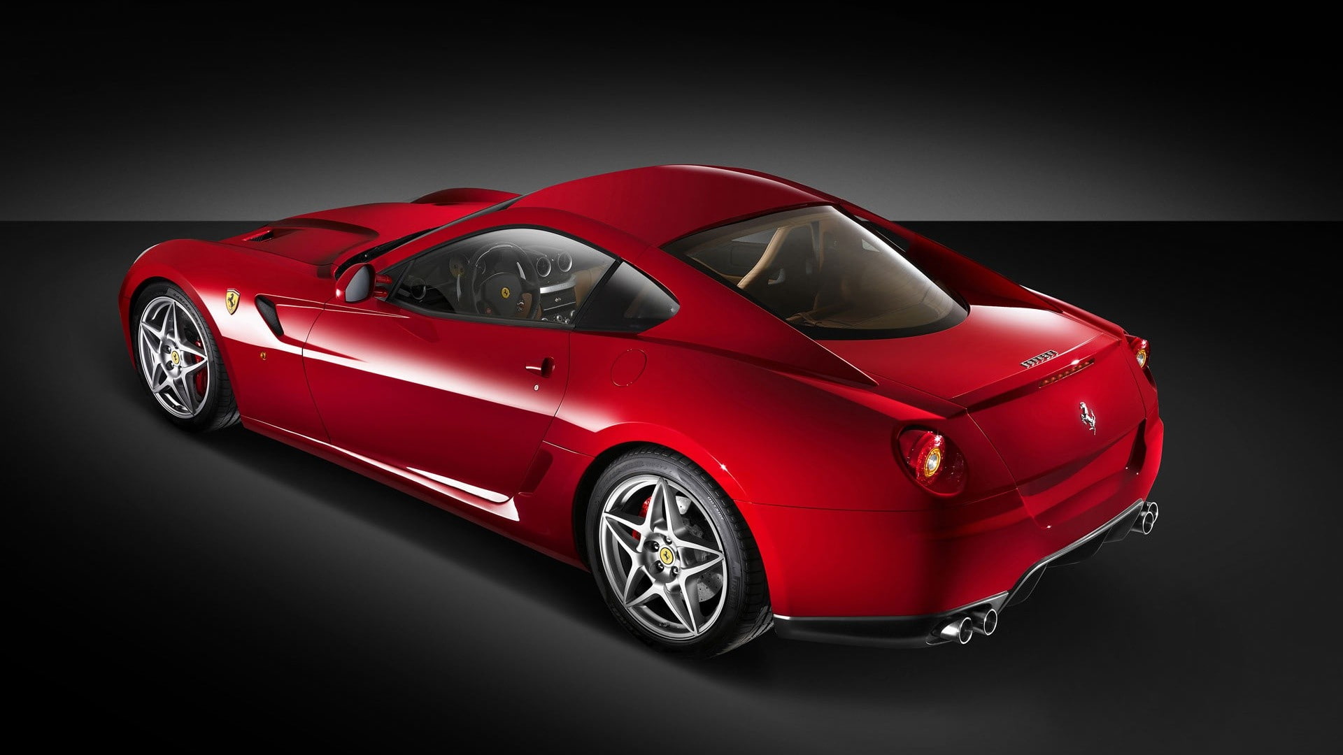 red cars, 1080P, car, Ferrari, vehicle, Ferrari 599, HD Wallpaper