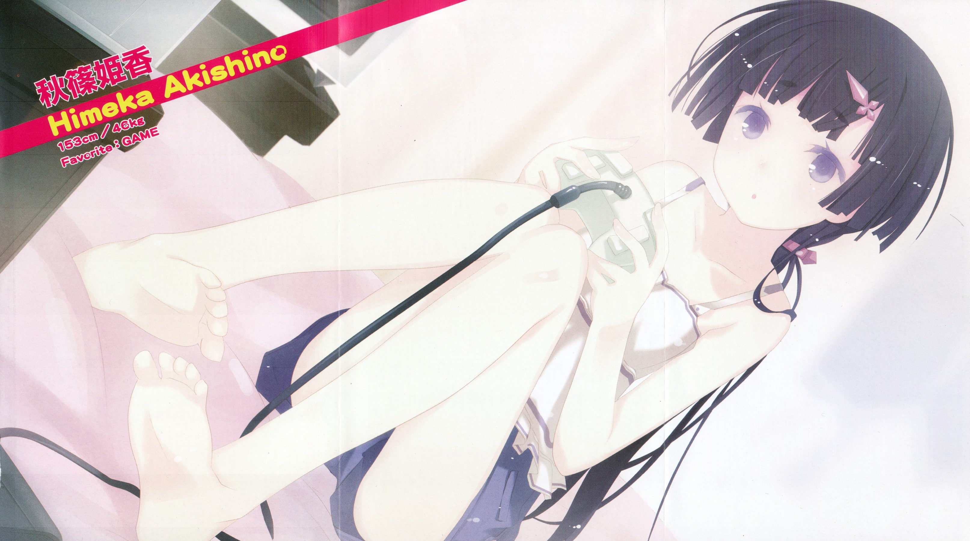 anime girls, Akishino Himeka, Ore no Kanojo to Osananajimi ga Shuraba Sugiru, 2K, HD Wallpaper