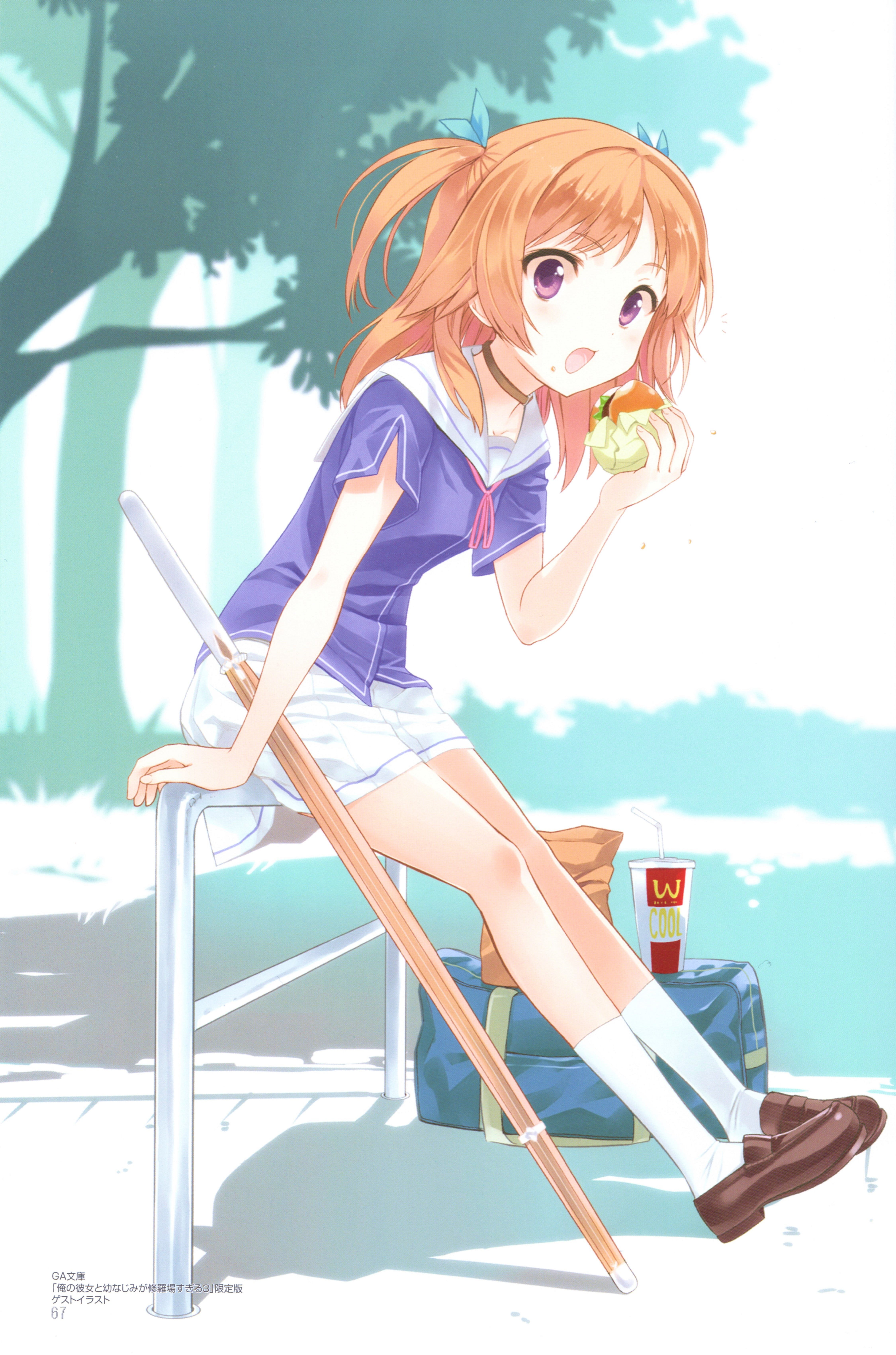 5K, representation, nature, Harusaki Chiwa, lifestyles, looking at camera, young adult, anime girls, females, one person, adult, beautiful woman, blond hair, Phone HD Wallpaper