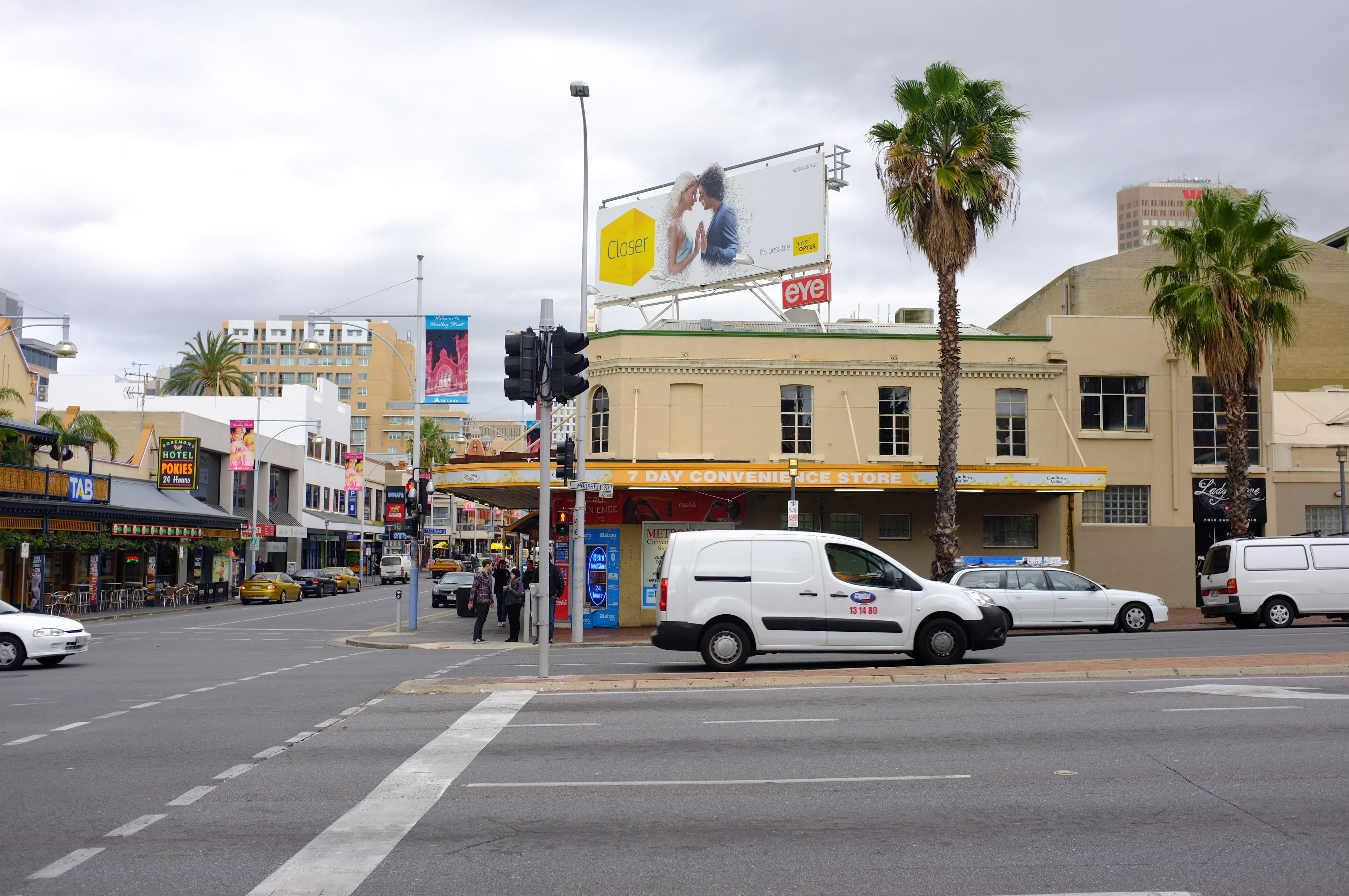 built structure, mode of transportation, old buildings, city, south australia, tree, day, downtown, incidental people, adelaide, motor vehicle, road marking, HD Wallpaper