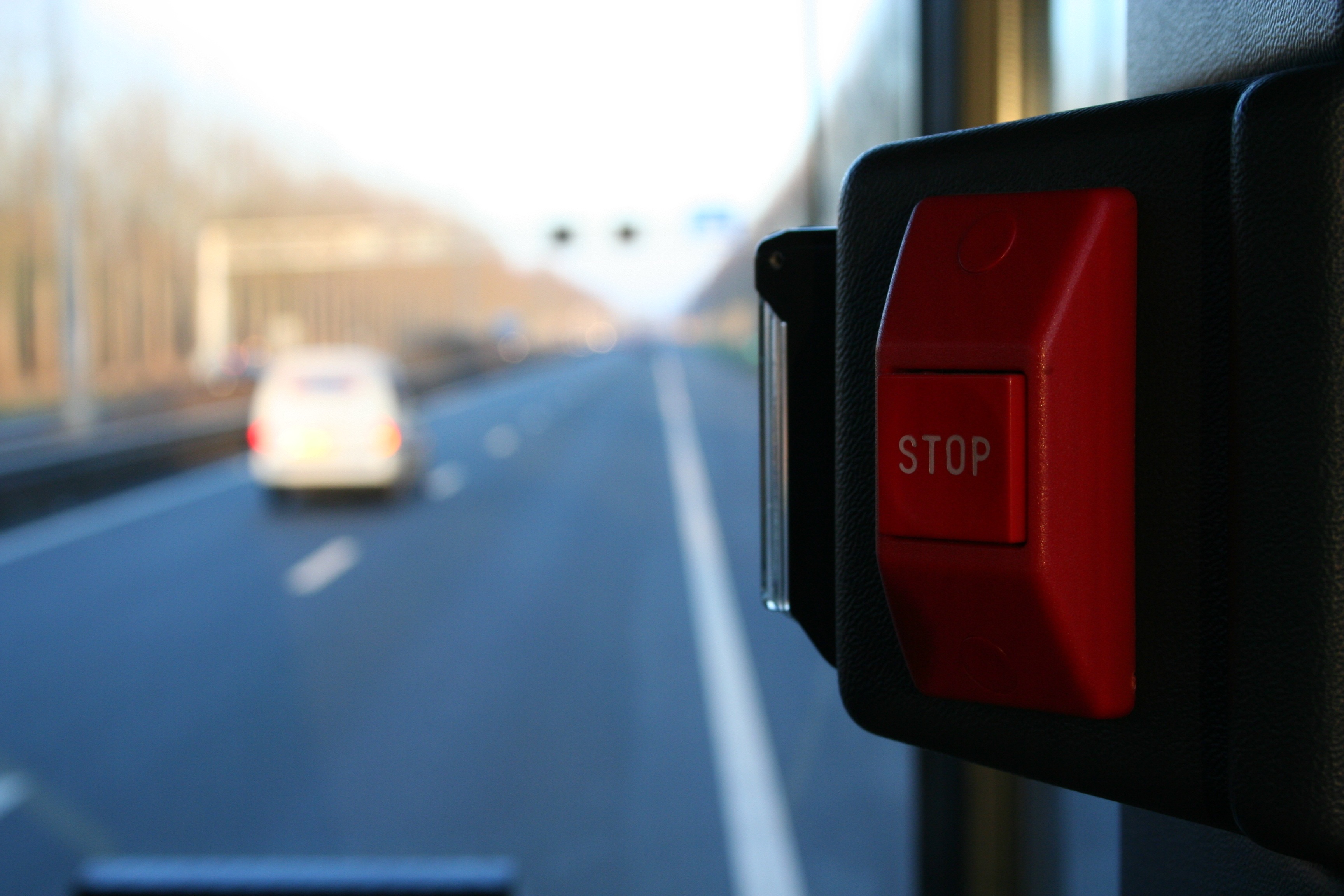 public transportation, bus, vehicle interior, sign, traffic, push button, stop, no people, holland, text, car, close-up, photography, day, focus, street, HD Wallpaper