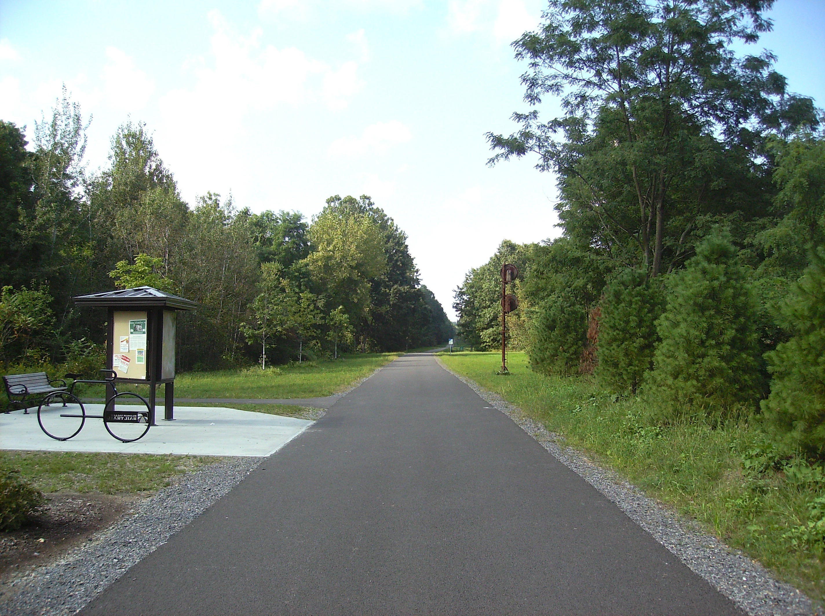 no people, transportation, growth, beauty in nature, tree, bus stop, diminishing perspective, clouds, road, lloyd, 2K, woods, forest, empty, new york, HD Wallpaper