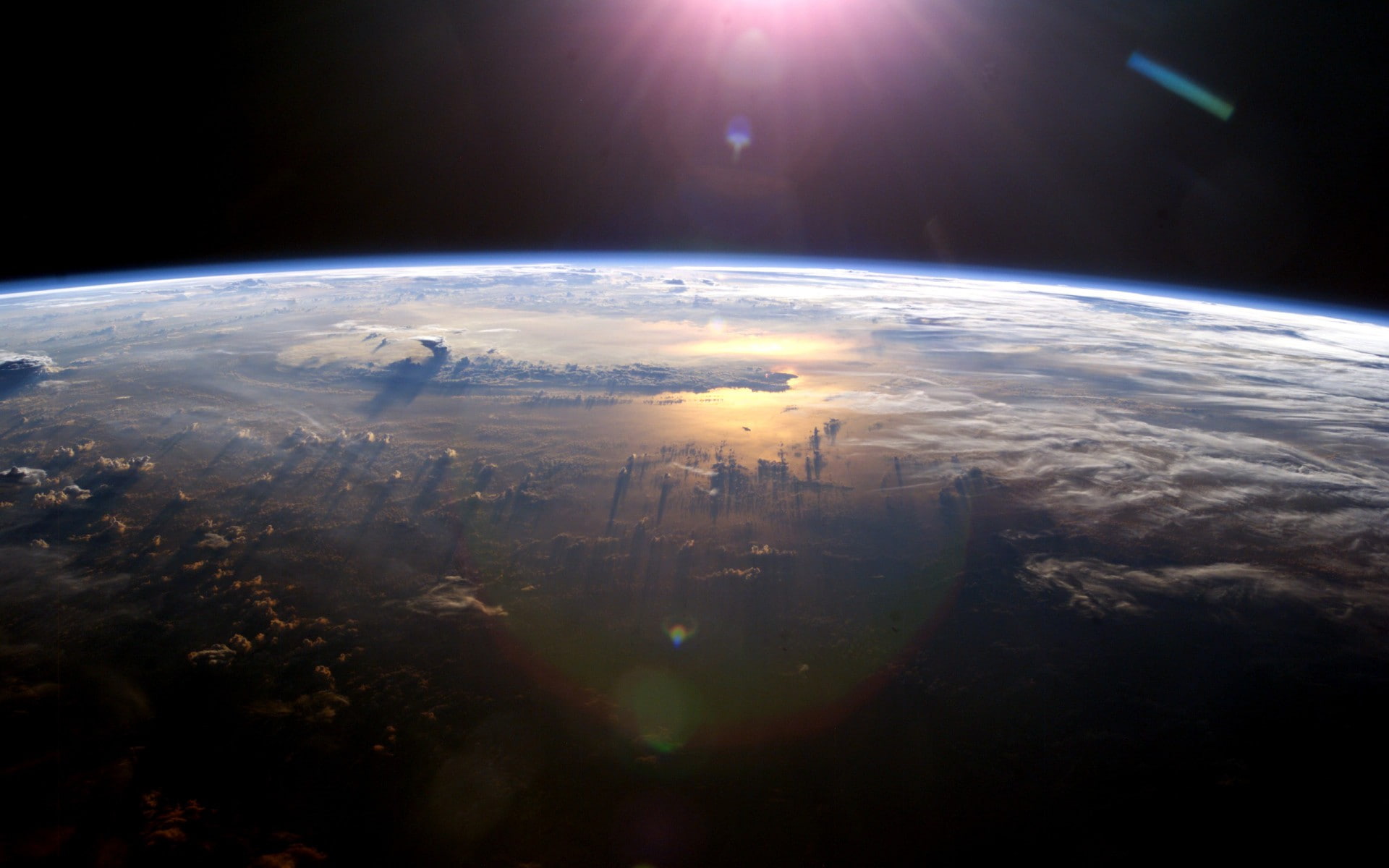 environment, science, no people, space, space exploration, lens flare, space art, planet earth, orbiting, urban skyline, outdoors, astronomy, atmosphere, HD Wallpaper