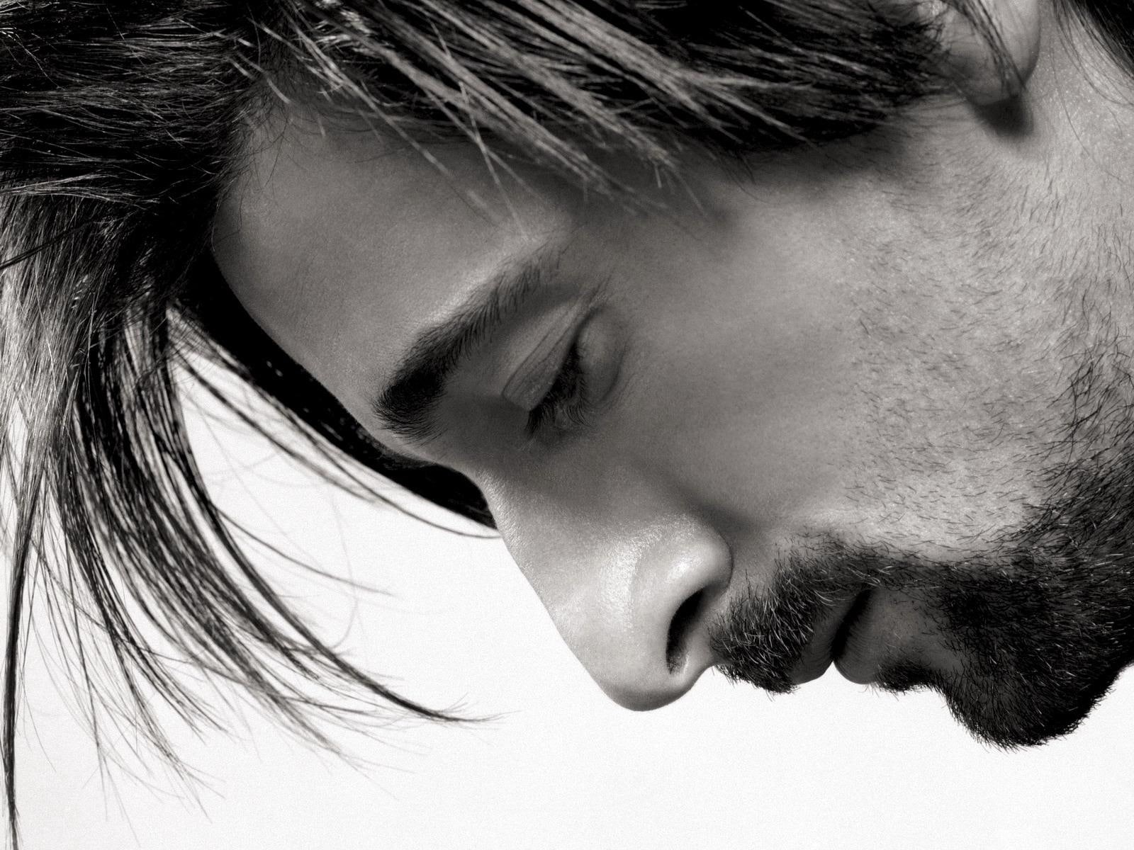 brunette, 720P, face, adrien, brody, HD Wallpaper