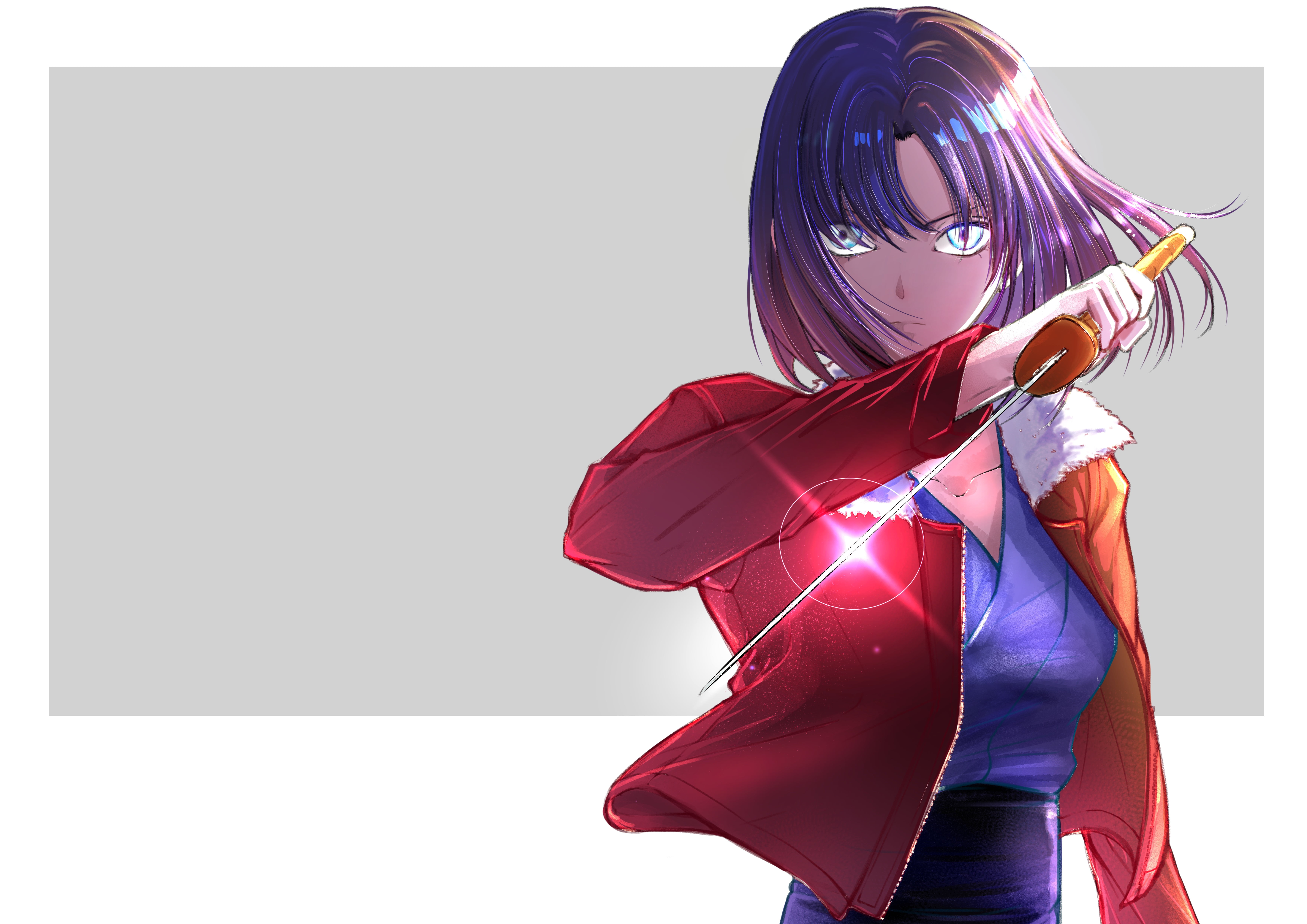 Anime, 5K, Kara no Kyōkai, Shiki Ryougi, HD Wallpaper