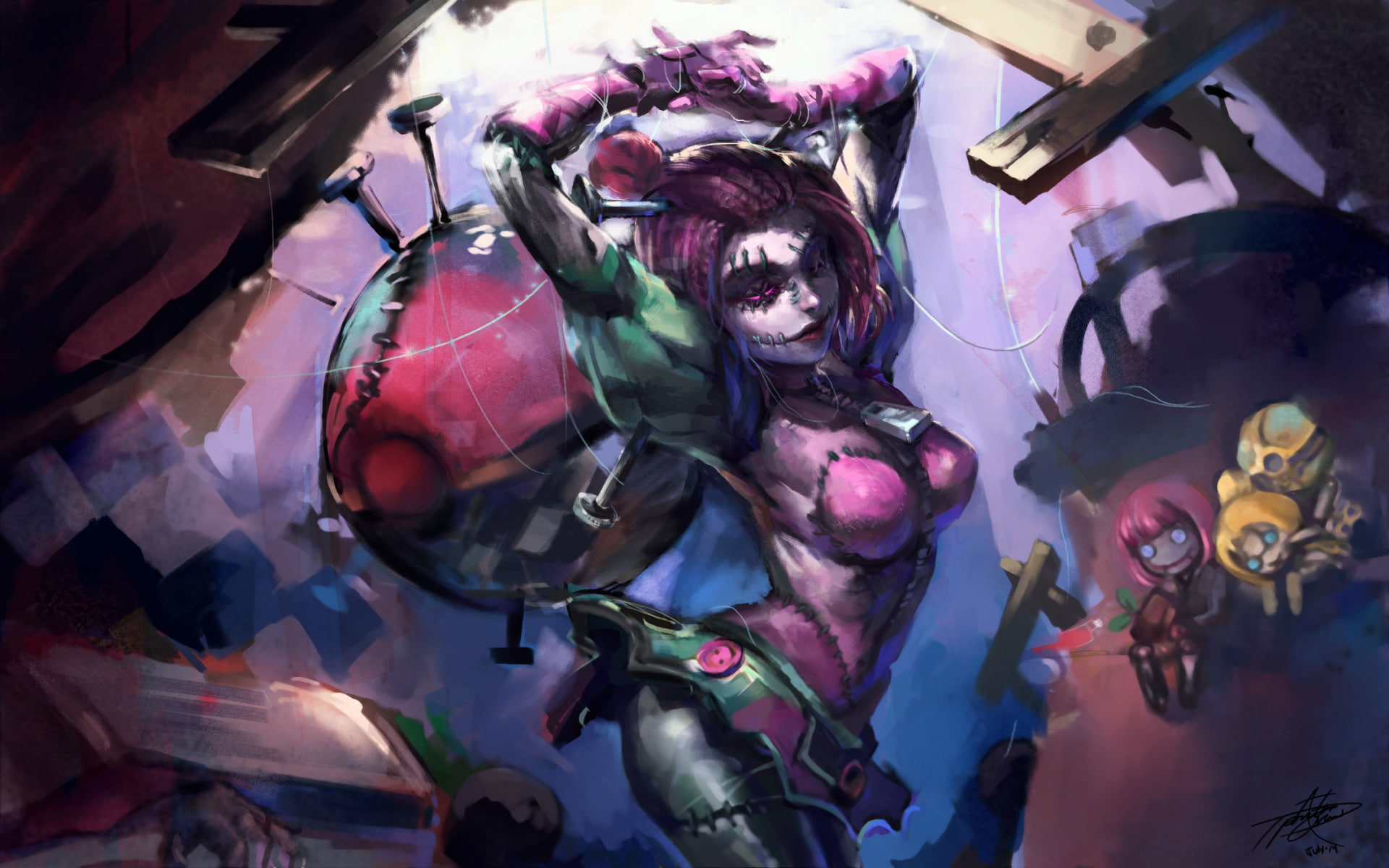 Video Game, 1080P, Orianna (League Of Legends), League Of Legends, HD Wallpaper