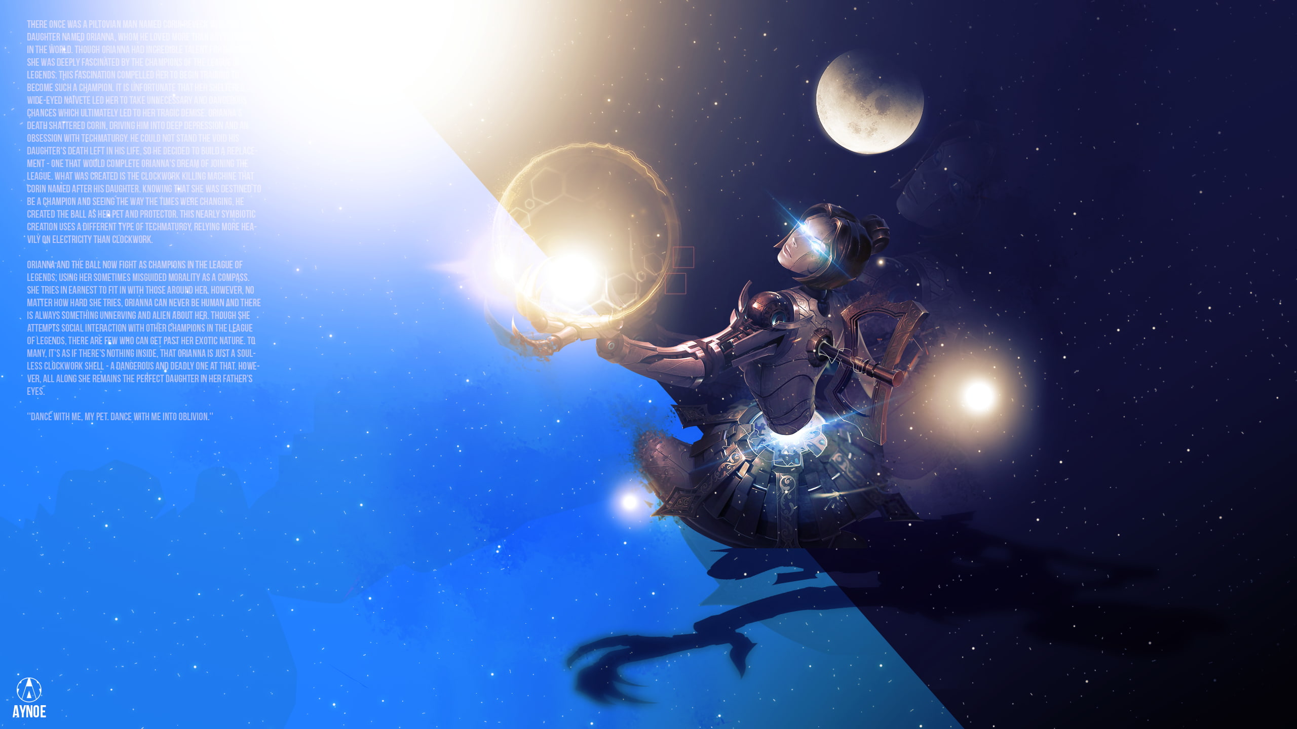 League Of Legends, 2K, Orianna, HD Wallpaper