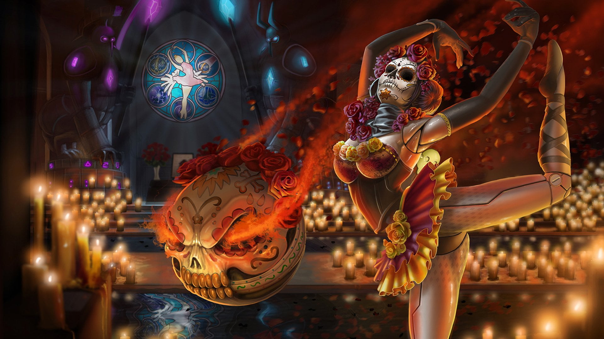 lighting equipment, illuminated, hanging, Video Game, 1080P, creativity, chinese new year, animal representation, League Of Legends, craft, event, festival, HD Wallpaper