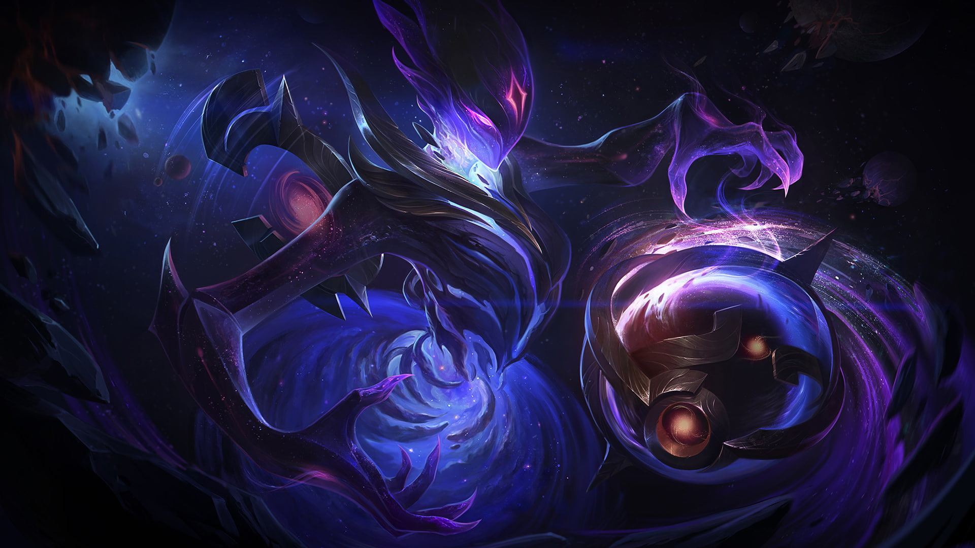 Dark, 1080P, Star, Orianna, HD Wallpaper