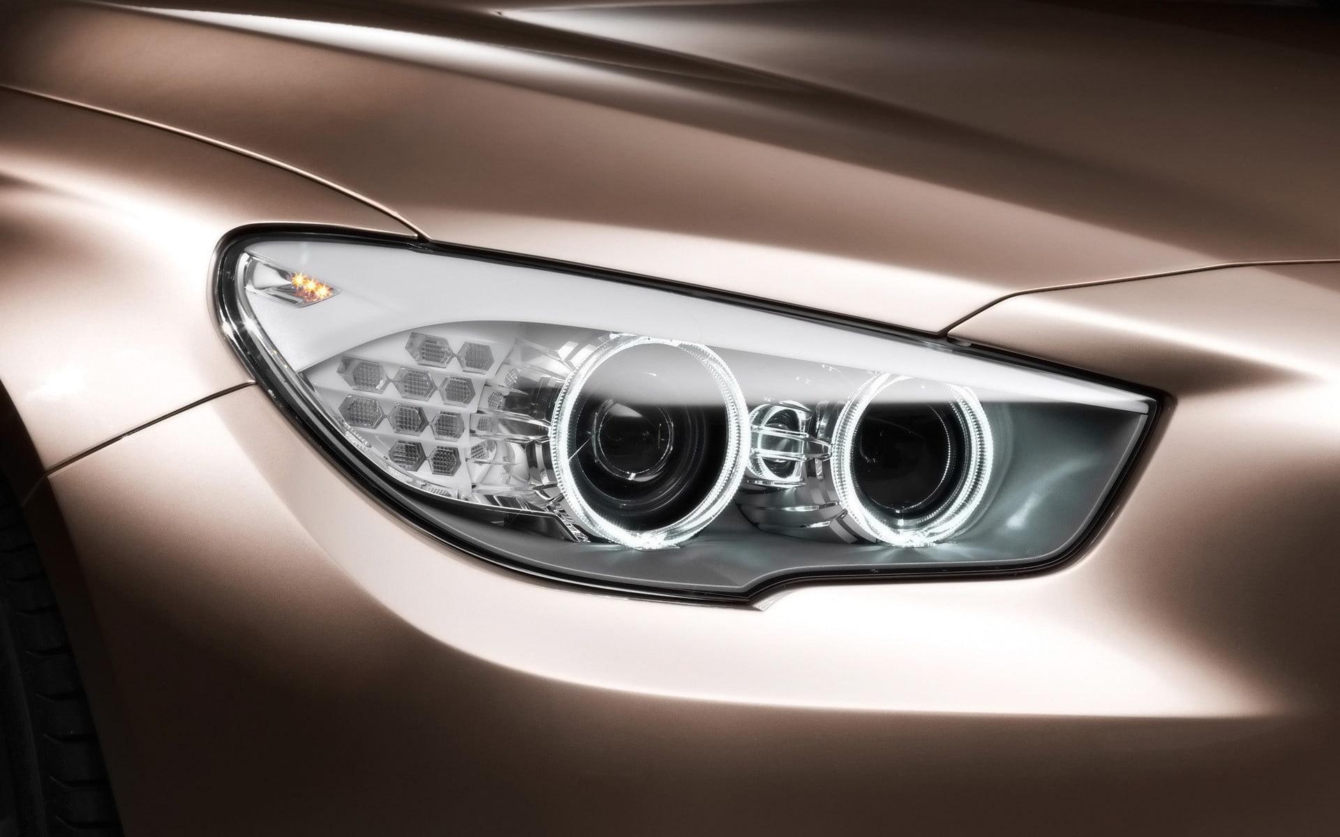 concept, 1080P, rings, gran, bmw, corona, led, turismo, series, HD Wallpaper