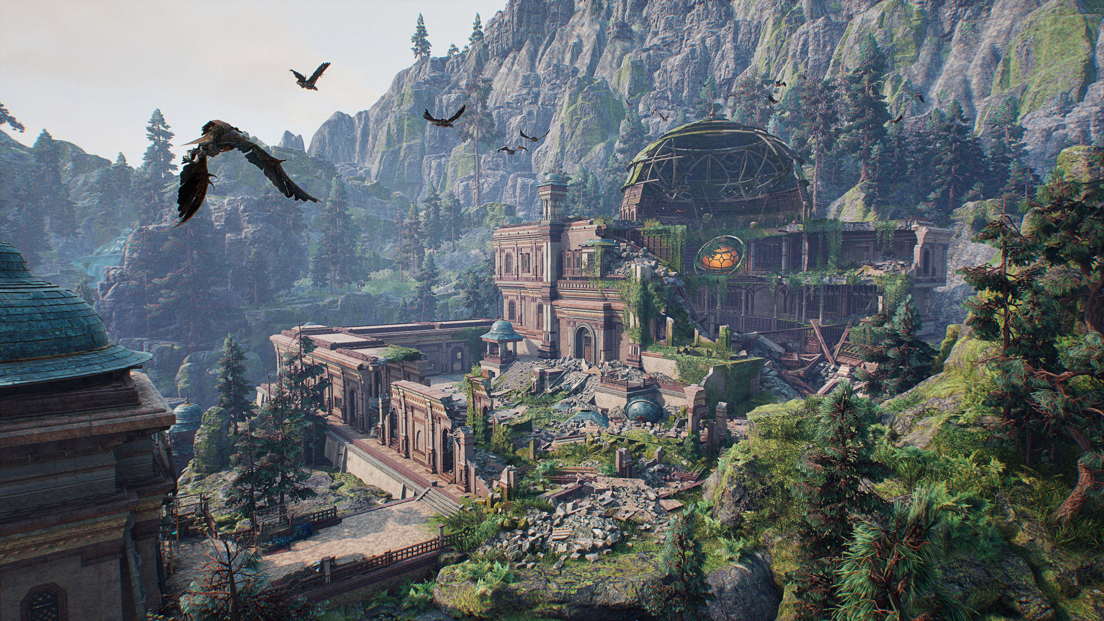 Outcast 2, Appeal Studios, THQ Nordic, 4K, 4K, ruins, HD Wallpaper