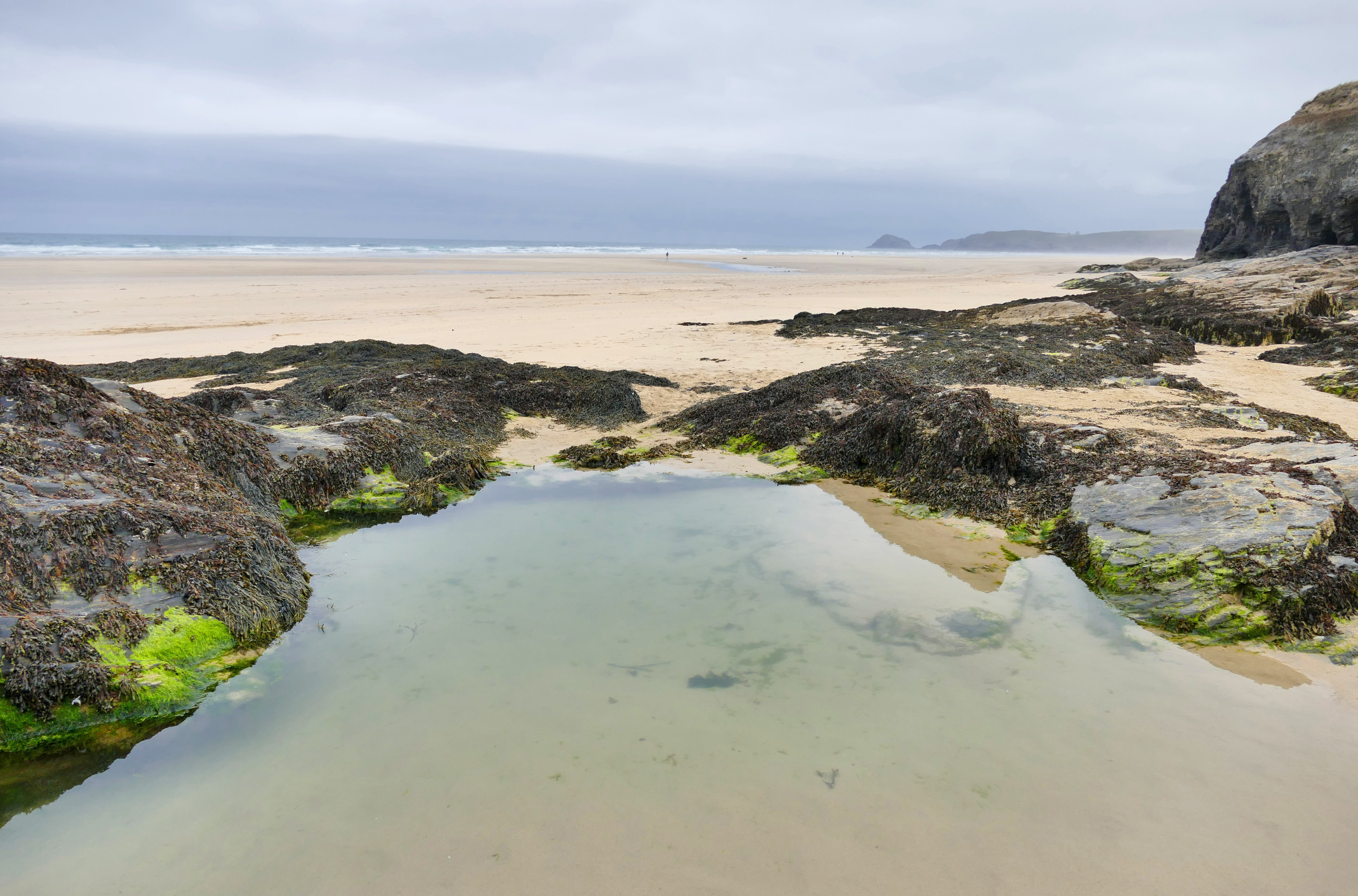 happy holidays, 5K, england, beauty in nature, british, vacation, shore, relaxing, day, horizon over water, lifestyle, outdoors, Cornwall, penhale, sea, HD Wallpaper