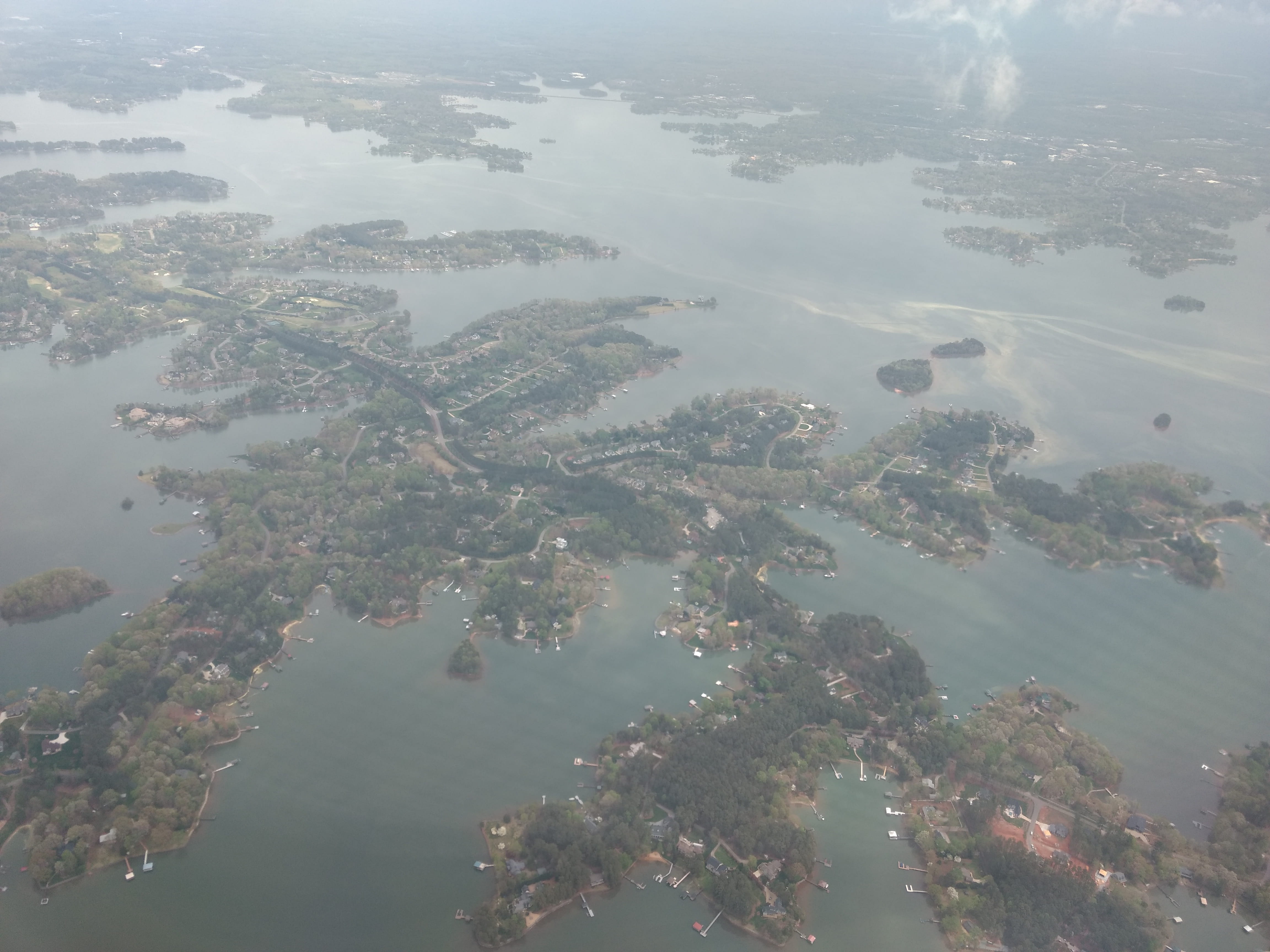 tourism, water, tranquility, land, tree, scenics - nature, environment, landscape, idyllic, 4K, fog, outdoors, aerial view, from above, shoreline, viaje, HD Wallpaper