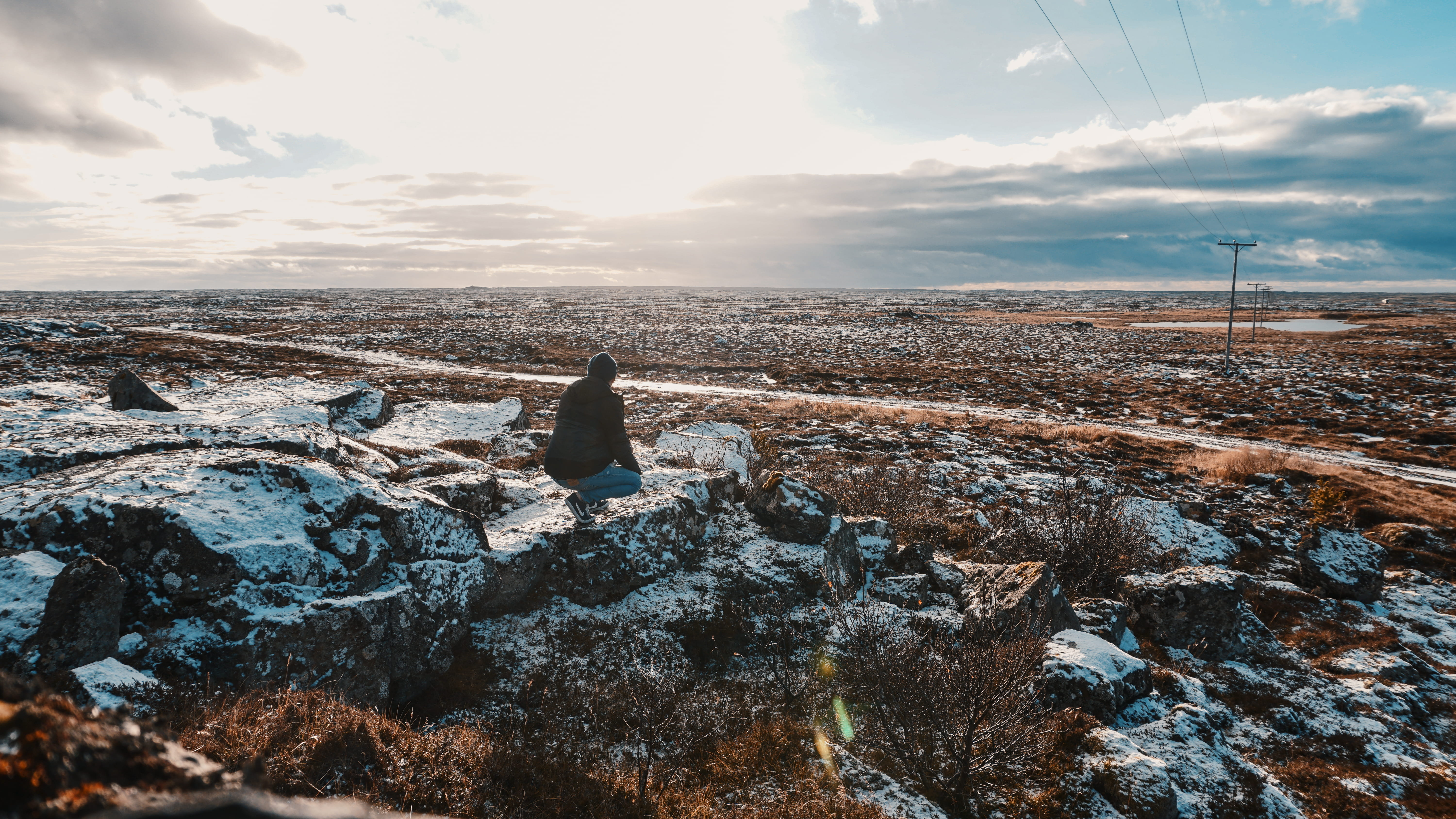 no people, 5K, style, viajes, islandia, viajero, snow, sunlight, solid, guy, winter, adventura, handsome, day, adventure, rock - object, non-urban scene, HD Wallpaper