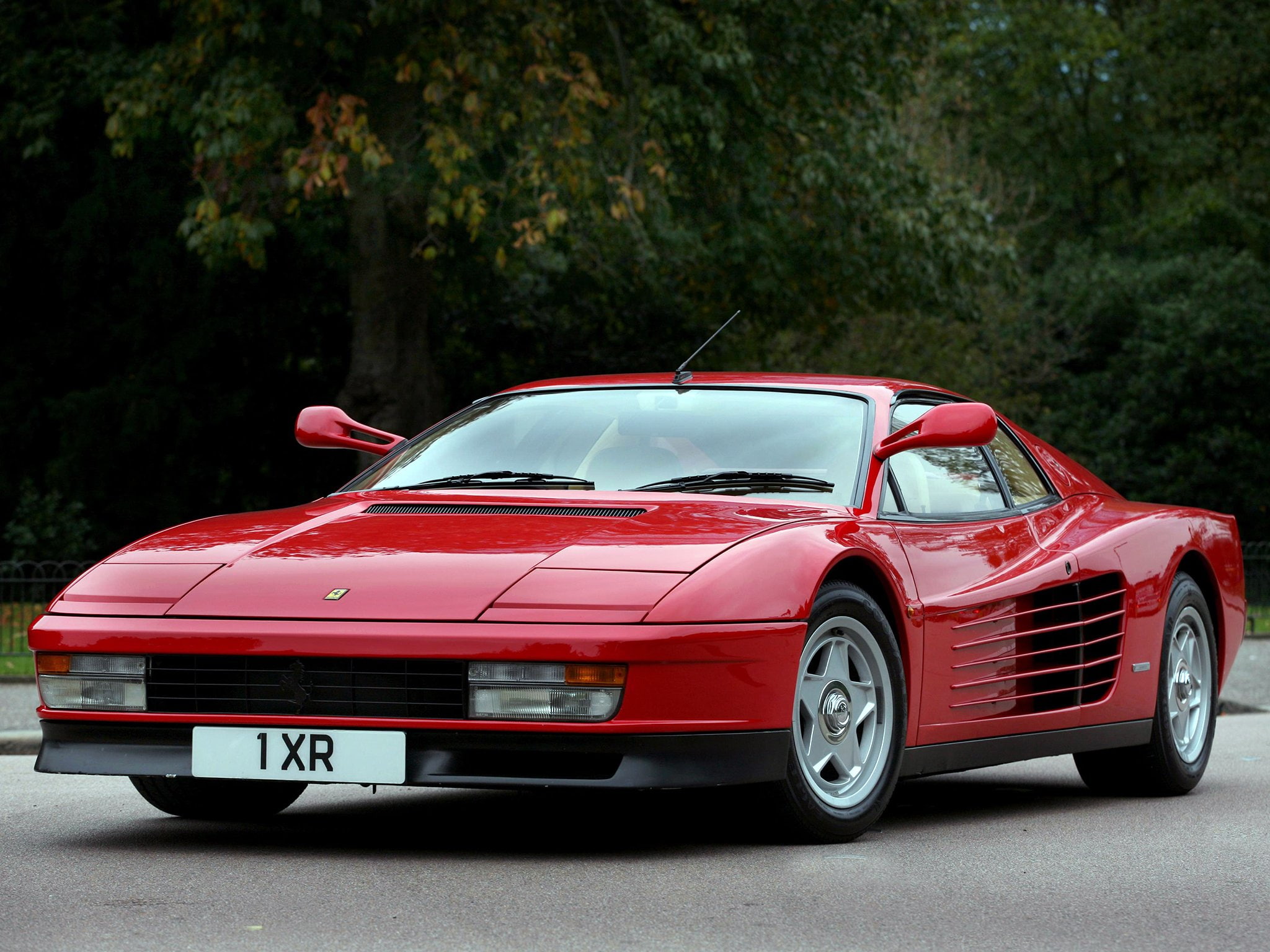 testarossa, 1080P, uk spec, ferrari, supercar, 1984 86, HD Wallpaper