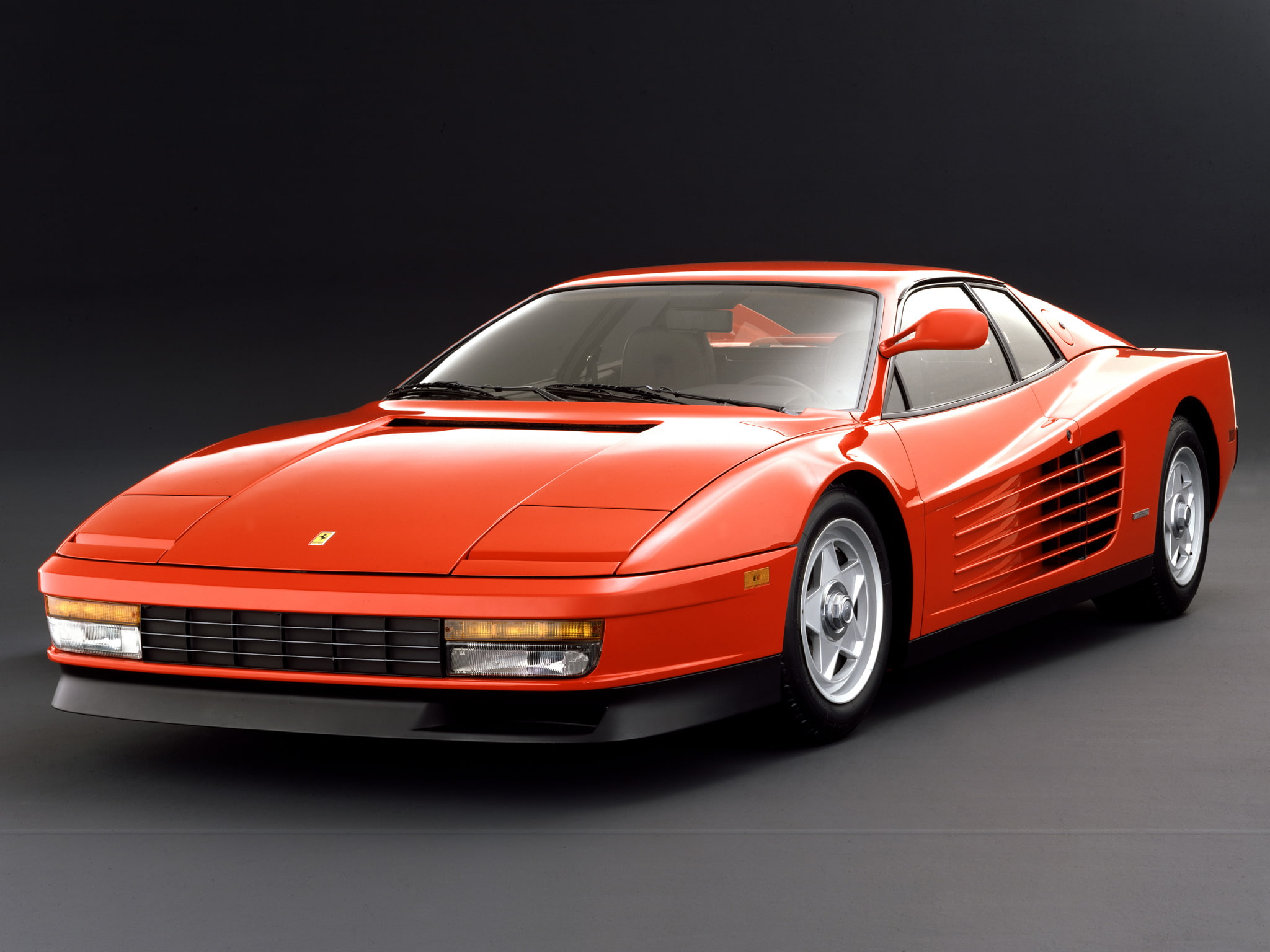 testarossa, 1080P, interior, supercar, ferrari, engine, HD Wallpaper
