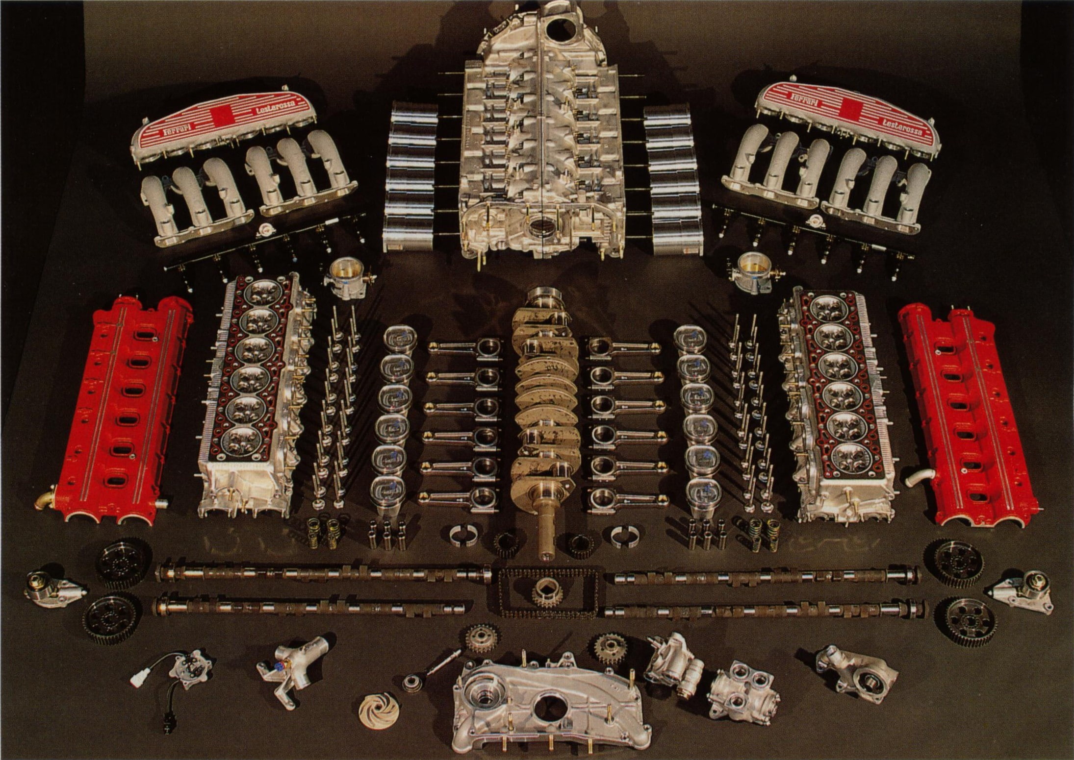 1080P, technology, no people, close-up, order, Engines, connection, machinery, electronics industry, directly above, still life, indoors, metal, large group of objects, HD Wallpaper