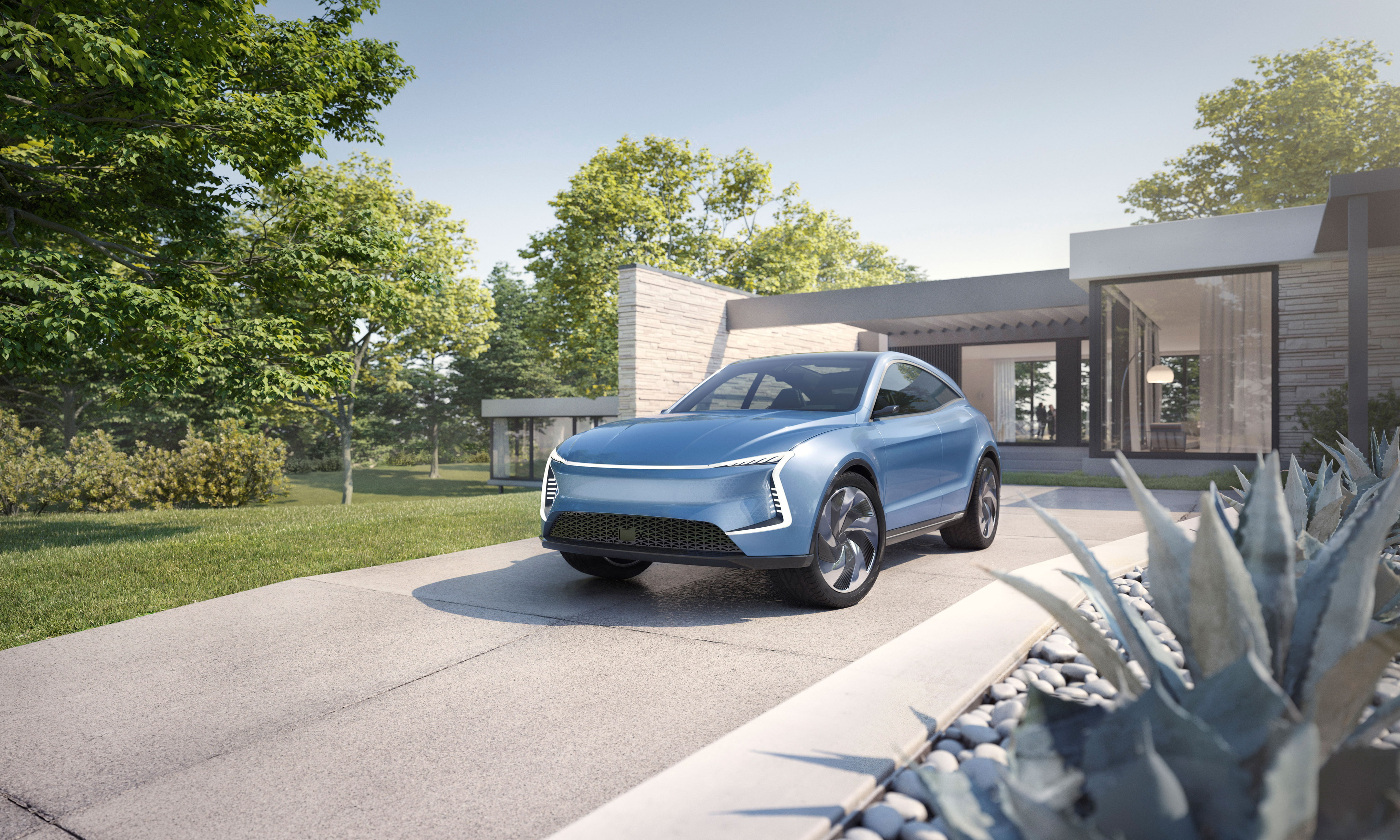 nature, transportation, outdoors, architecture, leaving, no people, mode of transportation, grass, building exterior, motor vehicle, 4k, sf motors sf5, HD Wallpaper