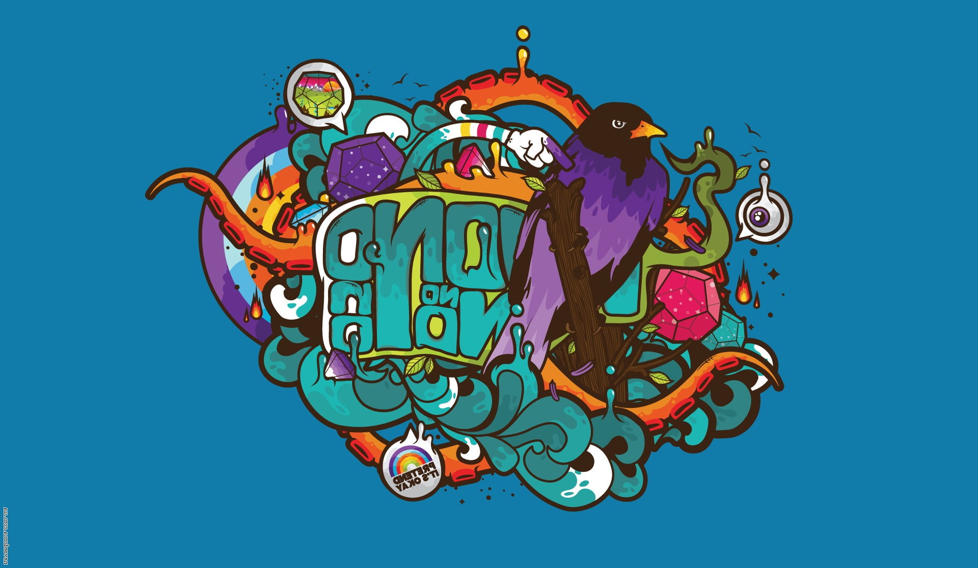 gambling, healthcare and medicine, 1080P, human body part, travel, blue background, success, blue, fun, event, celebration event, people, multi colored, HD Wallpaper