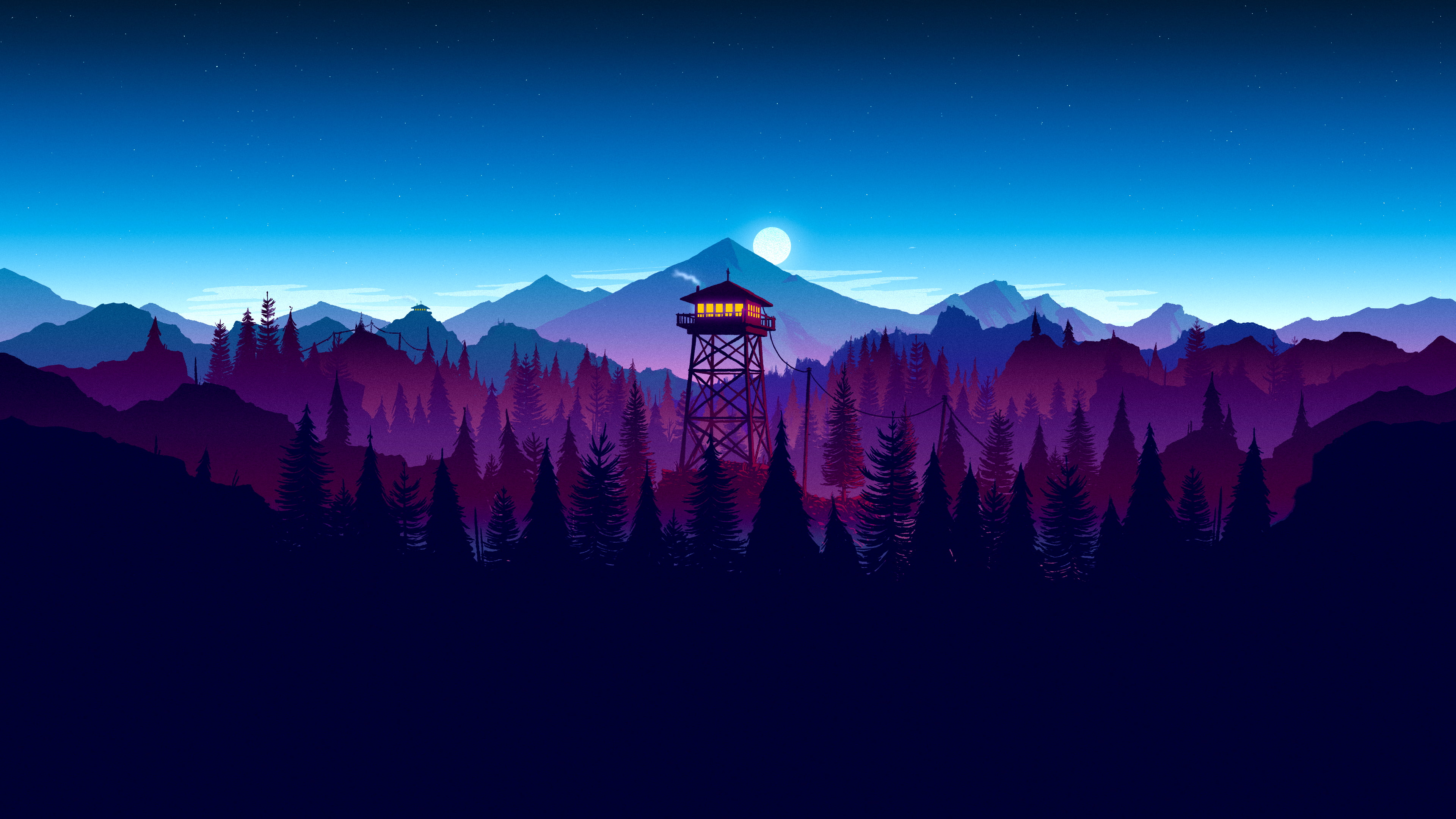 Firewatch, Video Game, 4K, HD Wallpaper