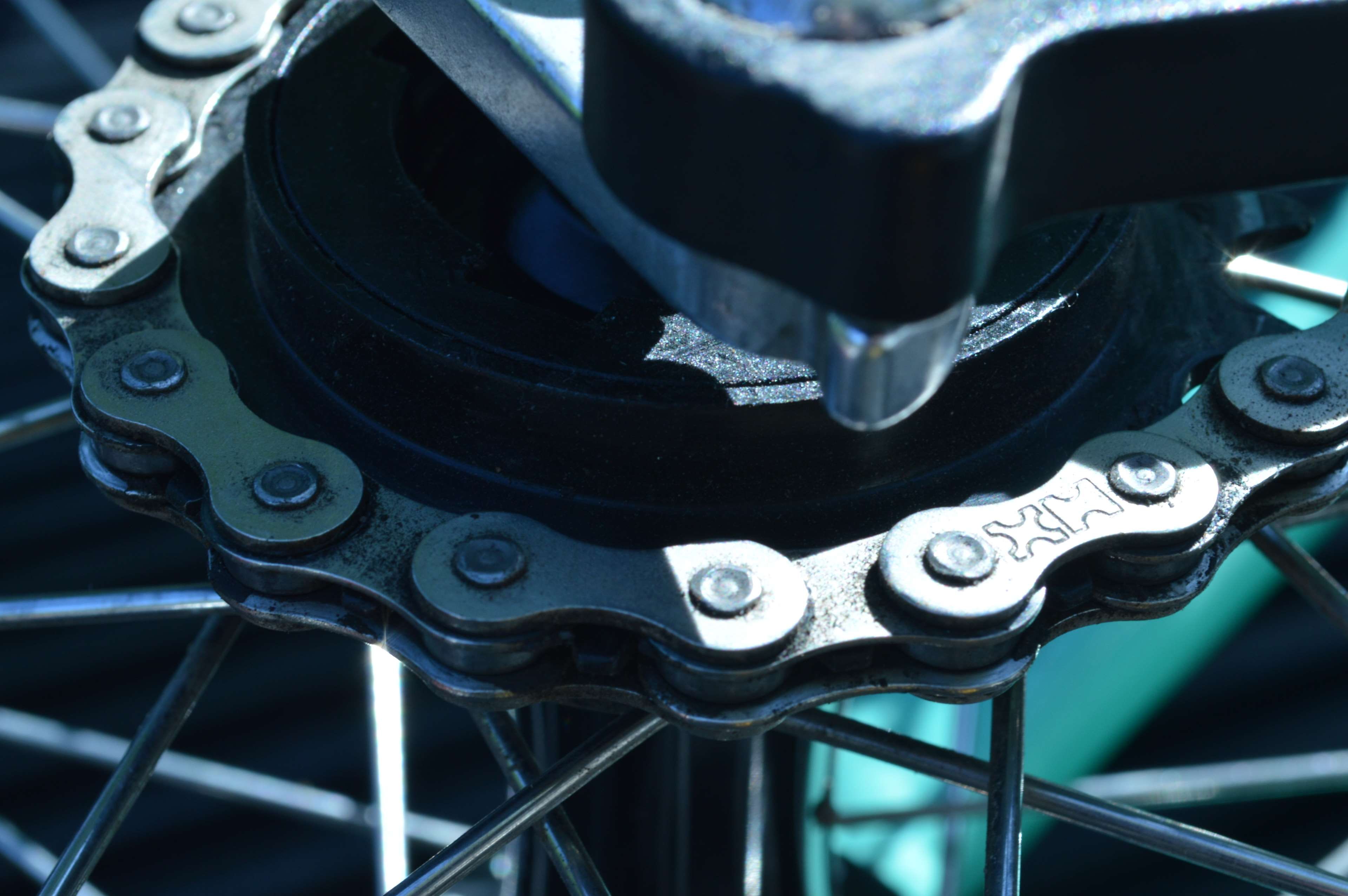 transportation, bike, bike chain, engine, bike gear, spoke, gear, metal, machine part, equipment, black color, no people, mode of transportation, technology, HD Wallpaper
