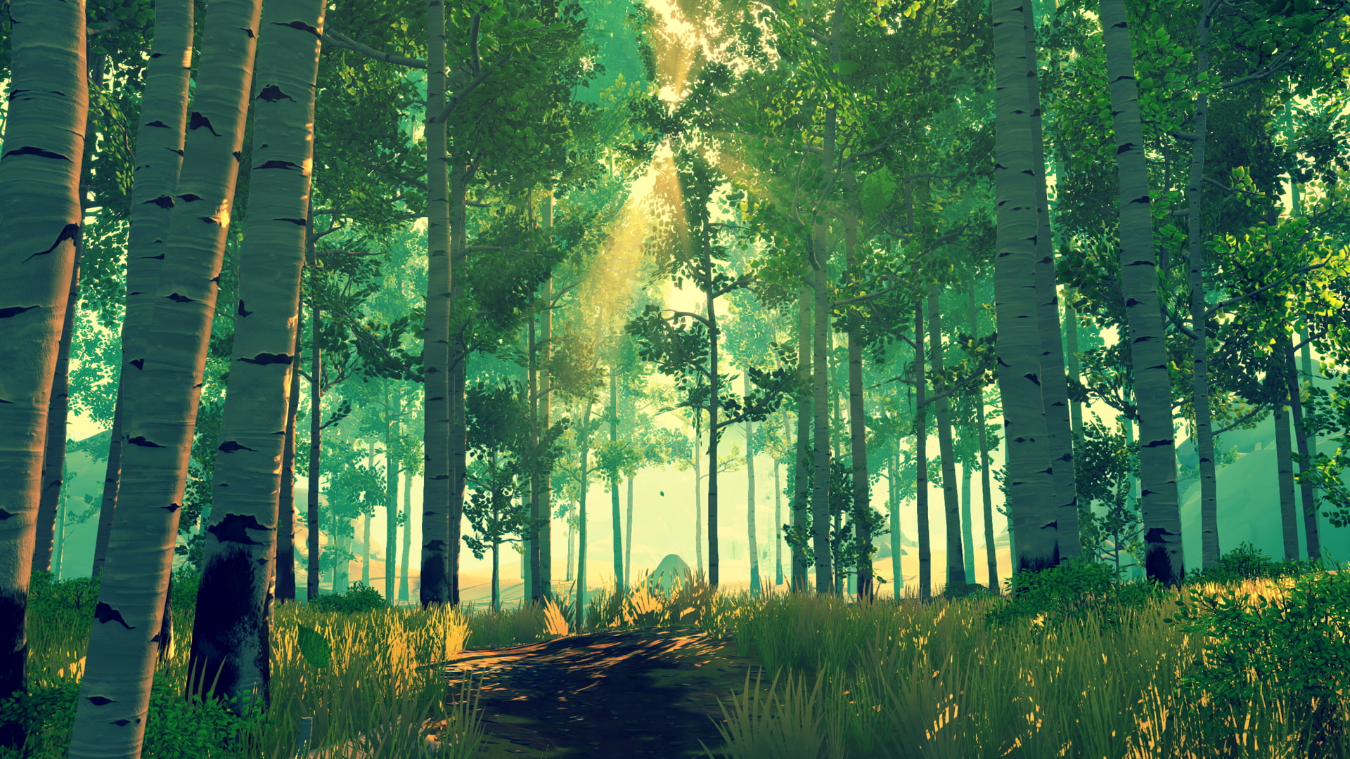game, Firewatch, 1080P, in, forest, HD Wallpaper