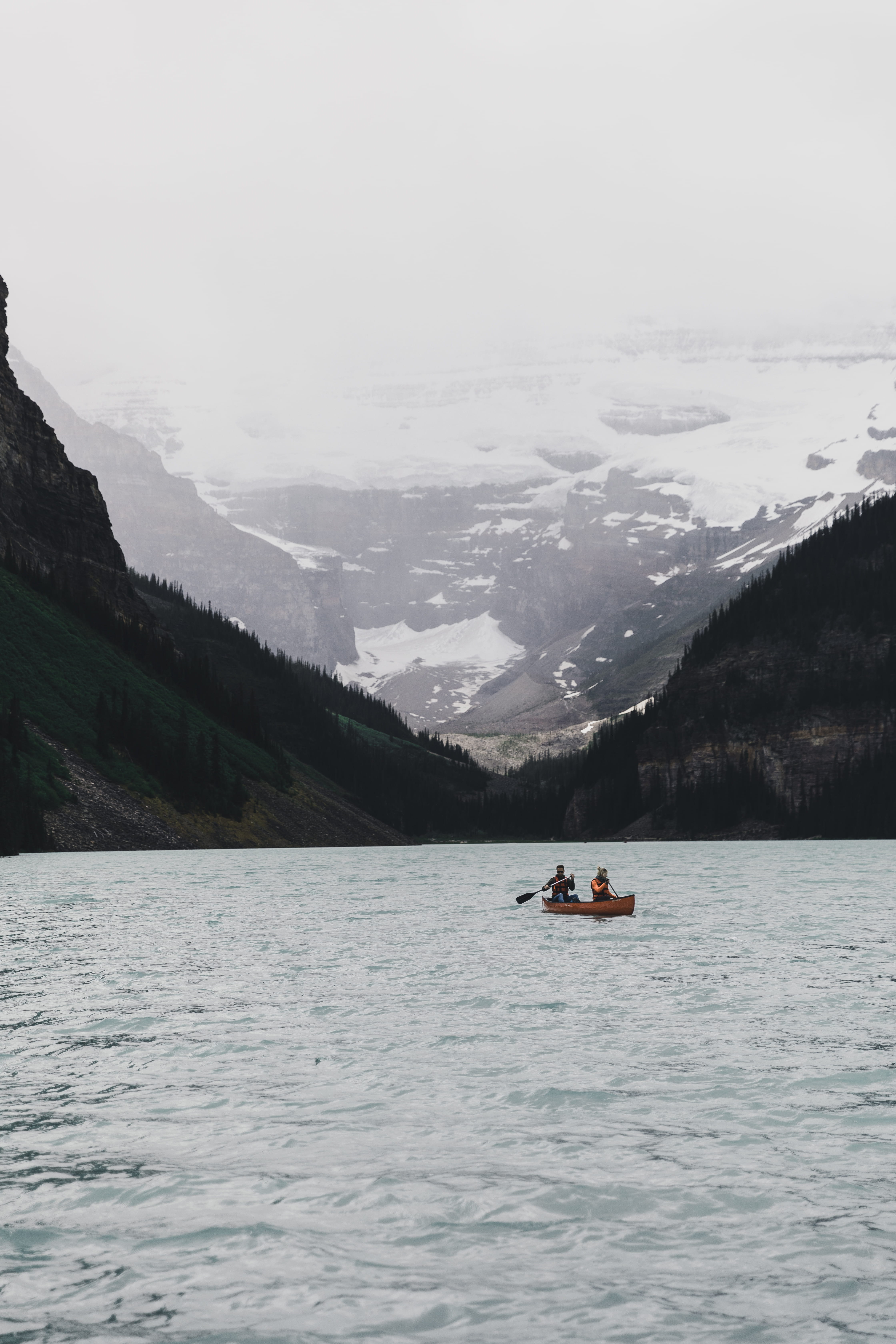 ice, waterfront, kayak, outdoors, vehicle, water, adventure, snow, cloud - sky, inflatable, 5K, daytime, rowboat, real people, body, transportation, Phone HD Wallpaper