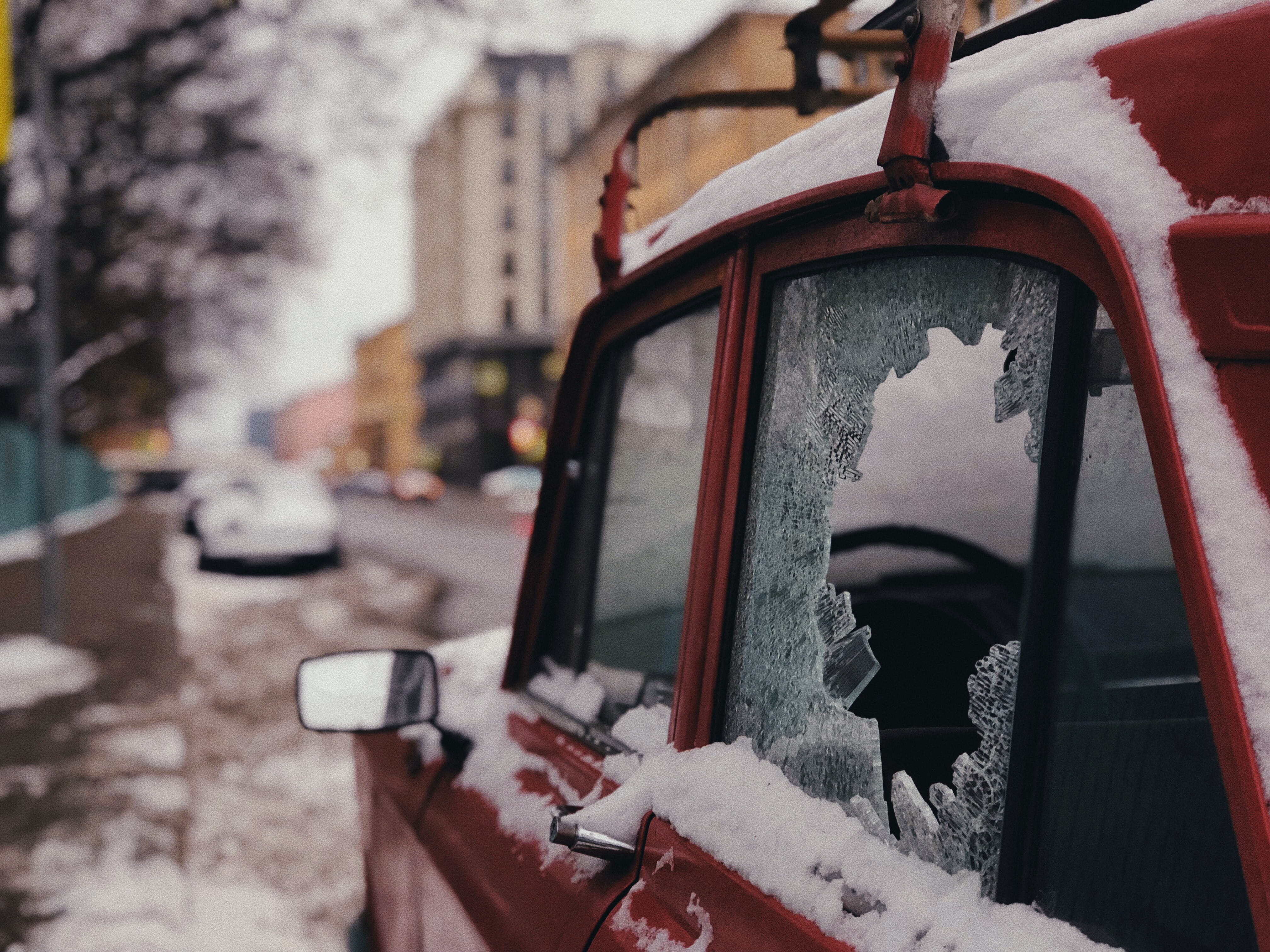 4K, banister, clothing, cold temperature, mirror, day, architecture, weather, transportation, tarmac, vehicle, machine, car mirror, mode of transportation, HD Wallpaper