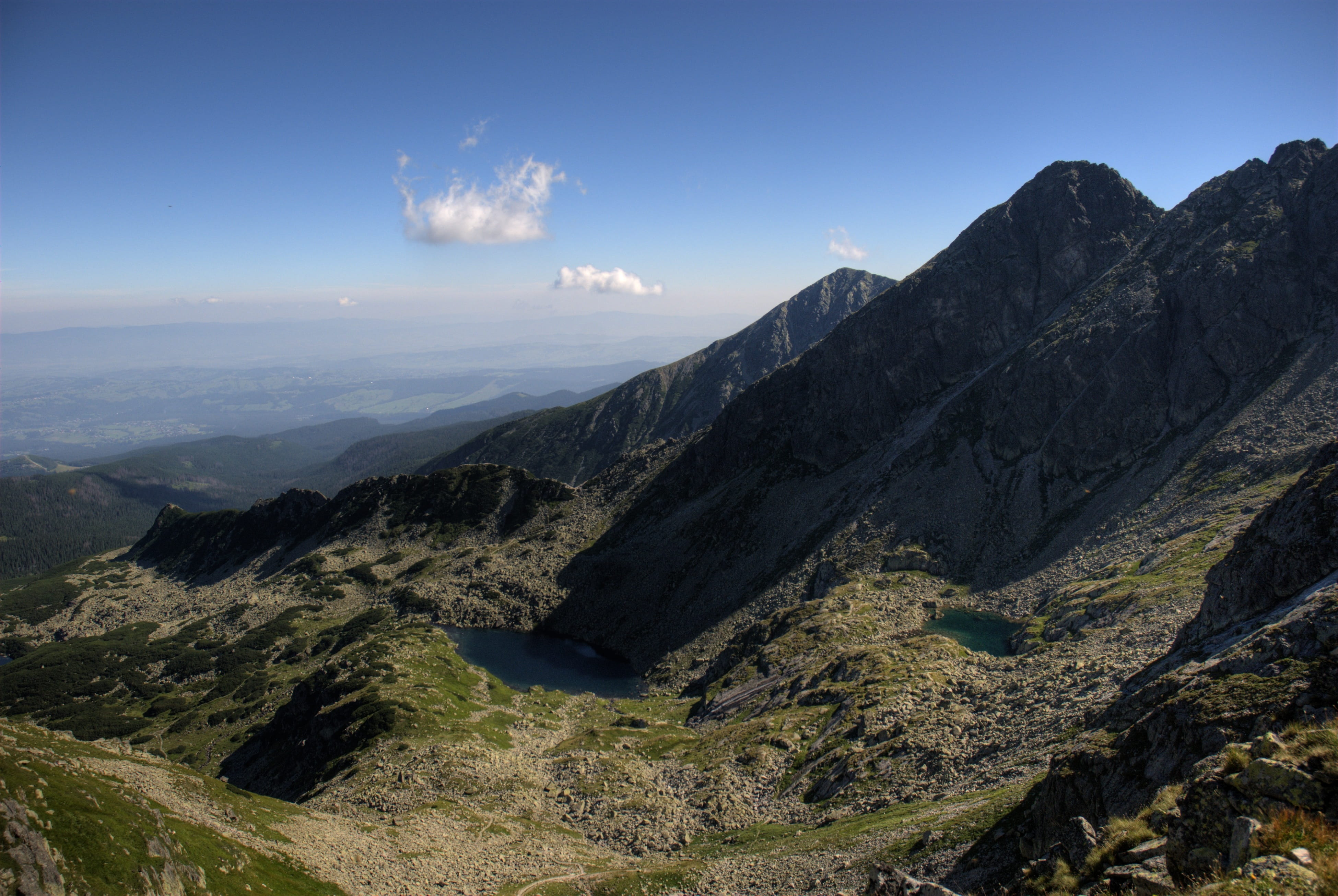 tranquility, mountain, travel, orla perc, no people, remote, non-urban scene, day, cloud - sky, 4K, Mountains, Top, beauty in nature, scenics, mountain peak, HD Wallpaper