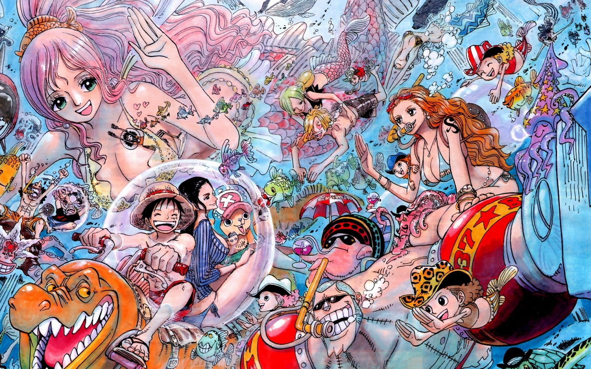 @onepiece, 1080P, team, HD Wallpaper