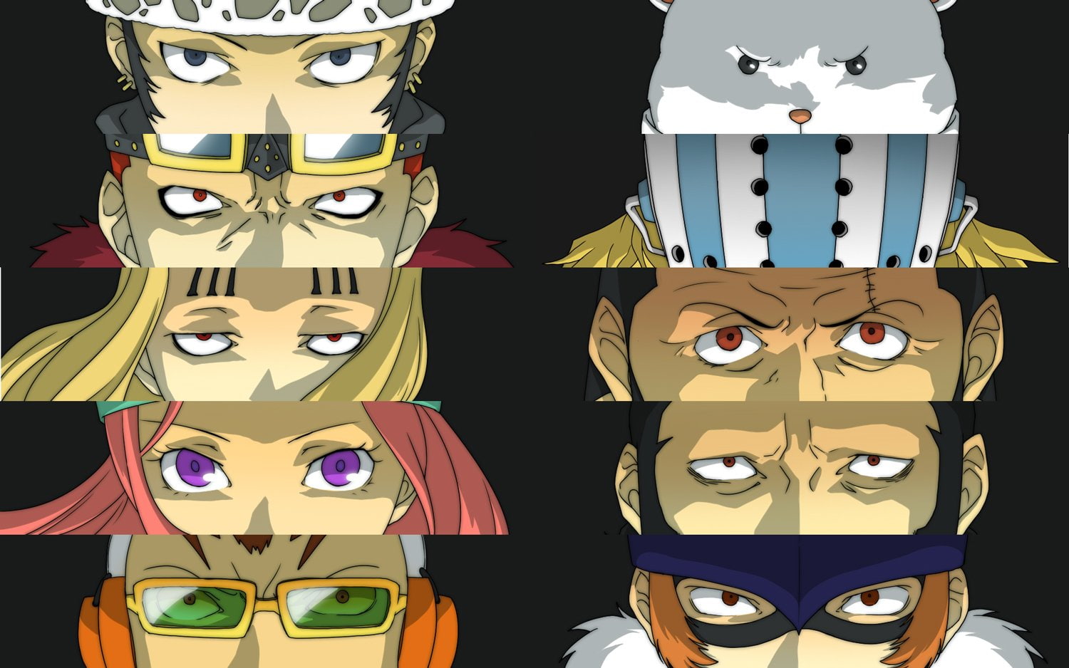 One Piece, Anime, Urouge (One Piece), Eustass (One Piece), onepiece, X Drake, 720P, Basil Hawkins, Jewelry Bonney, characters, Bepo (One Piece), Killer, HD Wallpaper