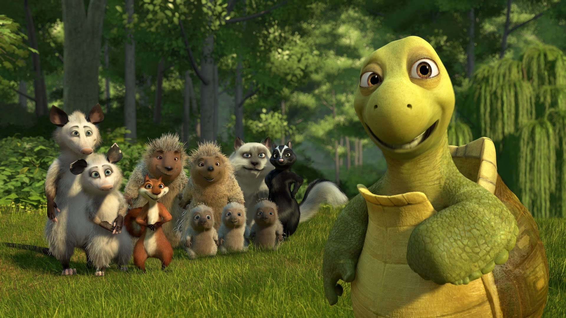 1080P, Over The Hedge, Movie, HD Wallpaper