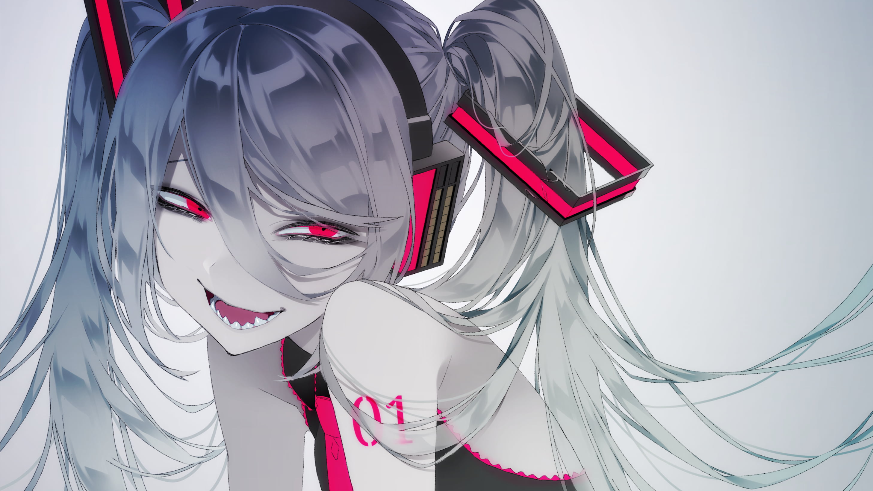 Zatsune Miku, Vocaloid, 2K, Anime, HD Wallpaper