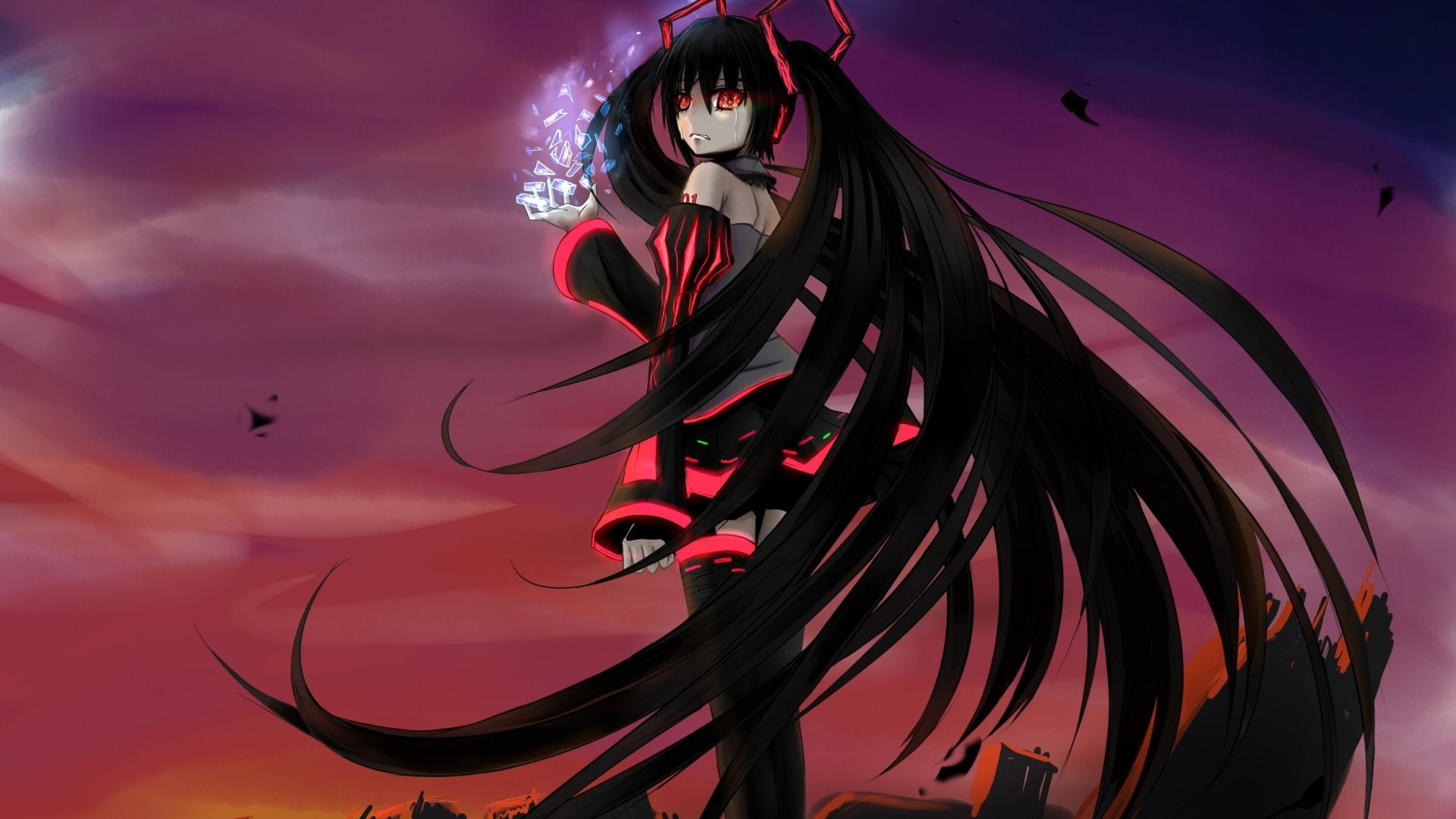 1080P, Zatsune Miku, Vocaloid, Anime, HD Wallpaper