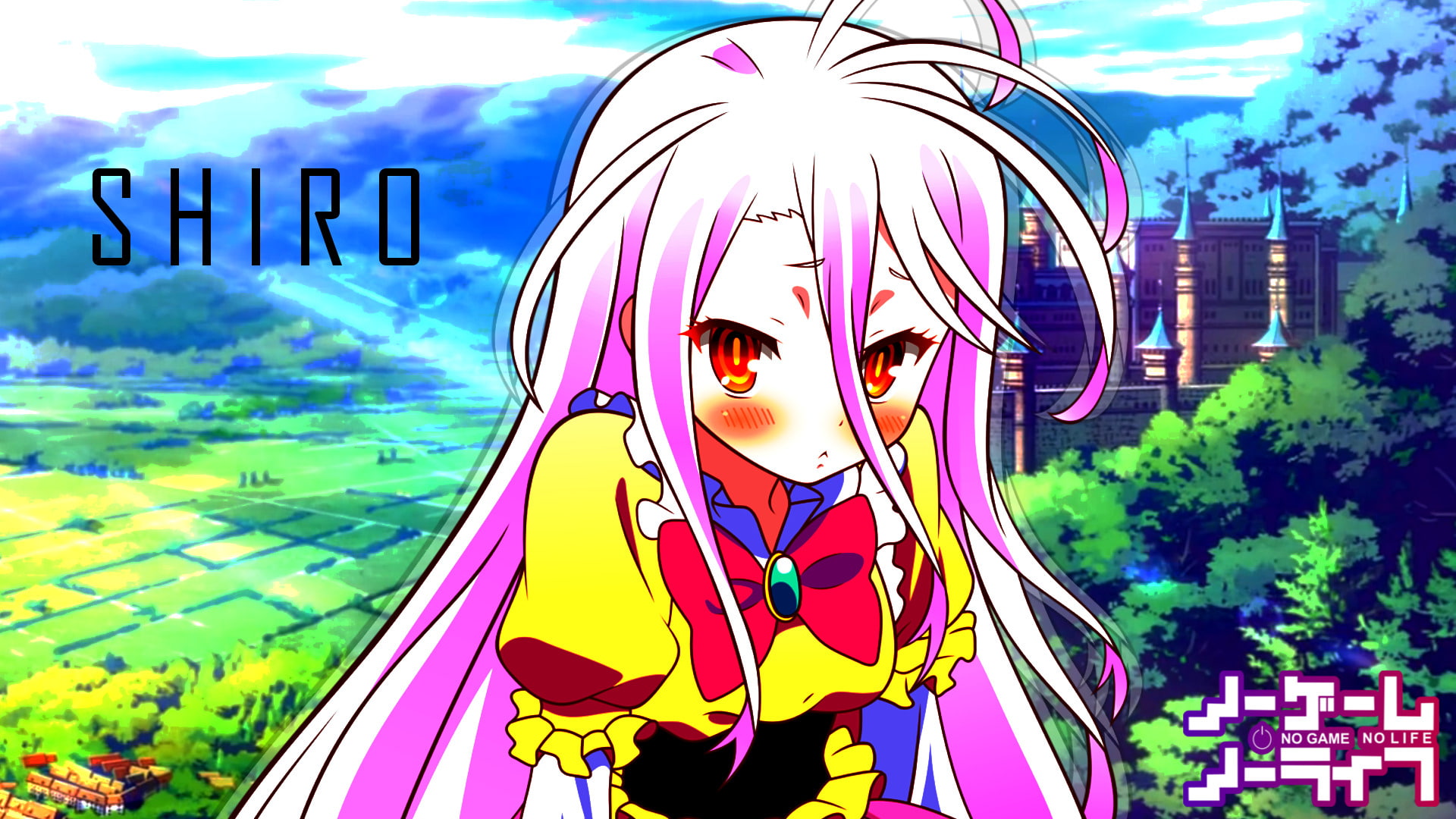 No Game No Life: Zero, 1080P, Anime, Shiro (No Game No Life), No Game No Life, HD Wallpaper