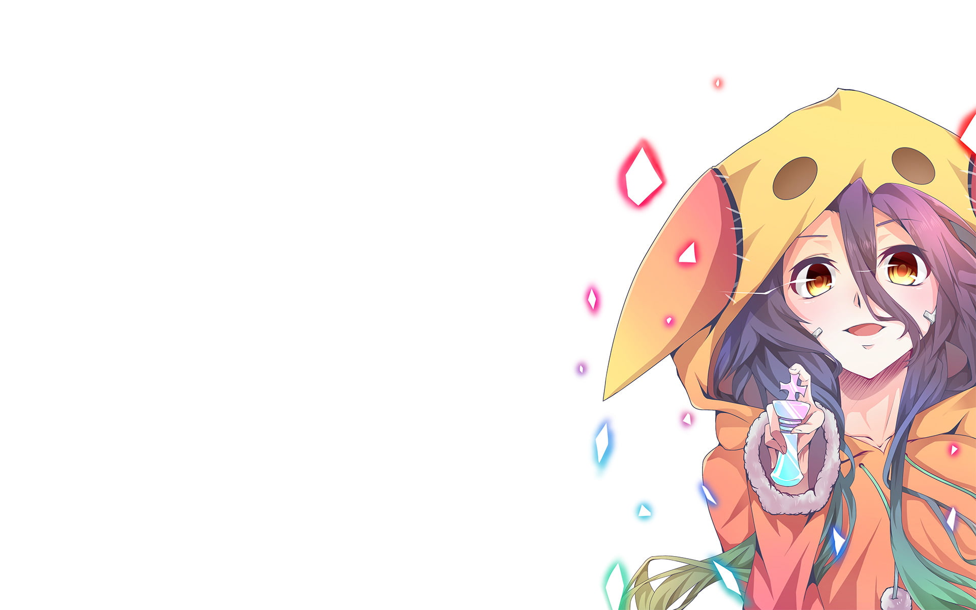 Anime, art and craft, craft, toy, male likeness, 1080P, indoors, decoration, white background, studio shot, multi colored, female likeness, Shuvi Dola, HD Wallpaper