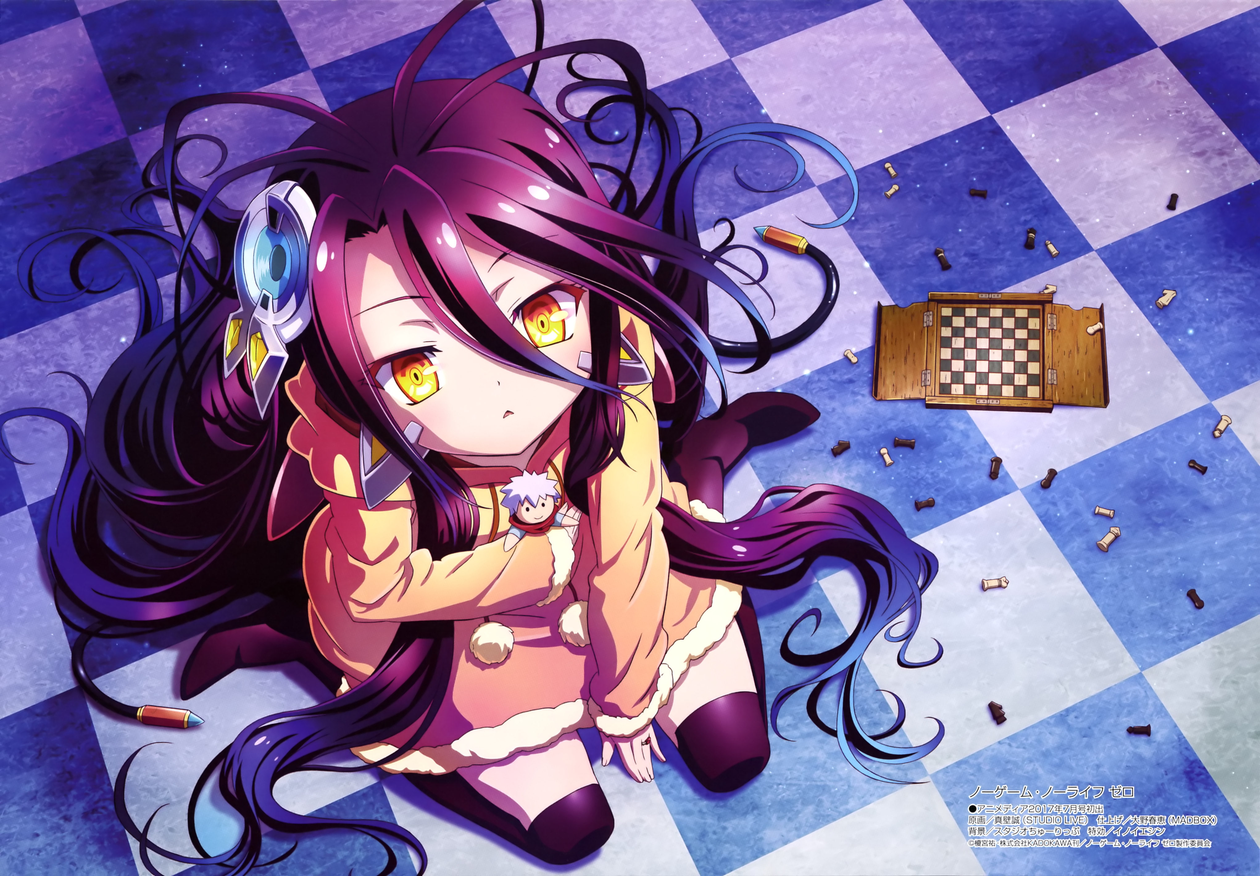 Anime, Shuvi Dola, 4K, No Game No Life, HD Wallpaper